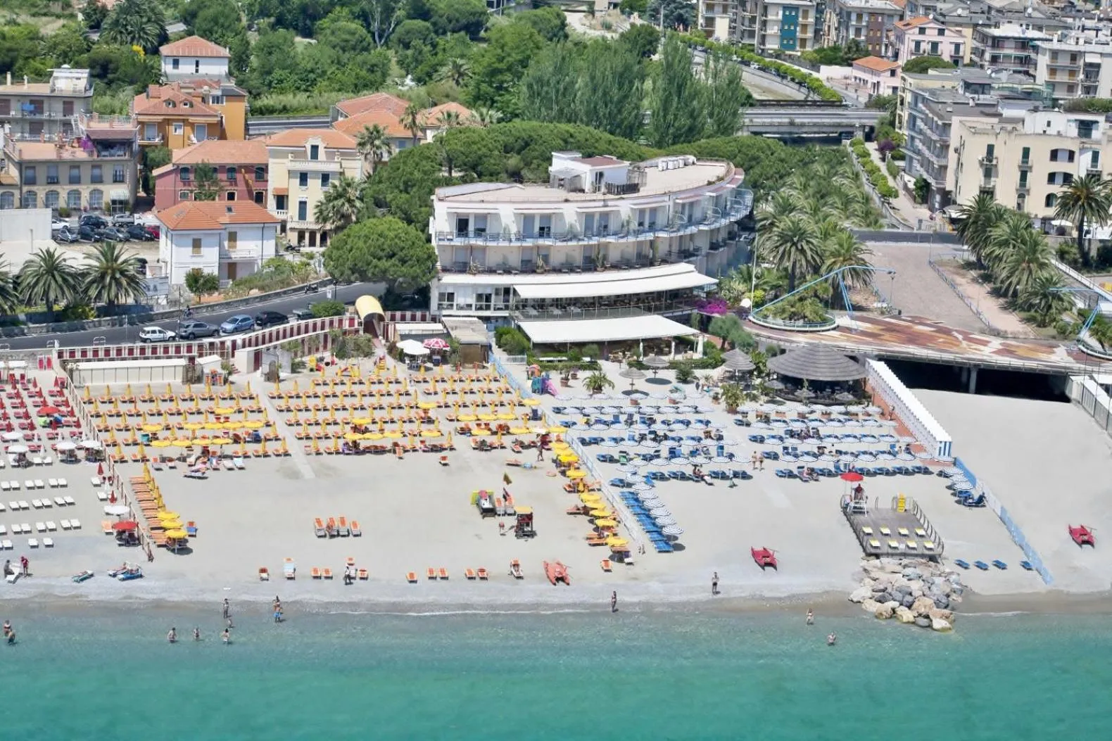 Bird's eye view in Hotel Tirreno