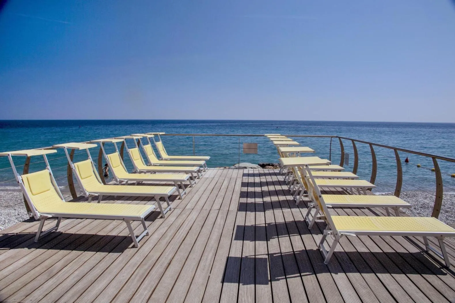 Balcony/Terrace in Hotel Tirreno