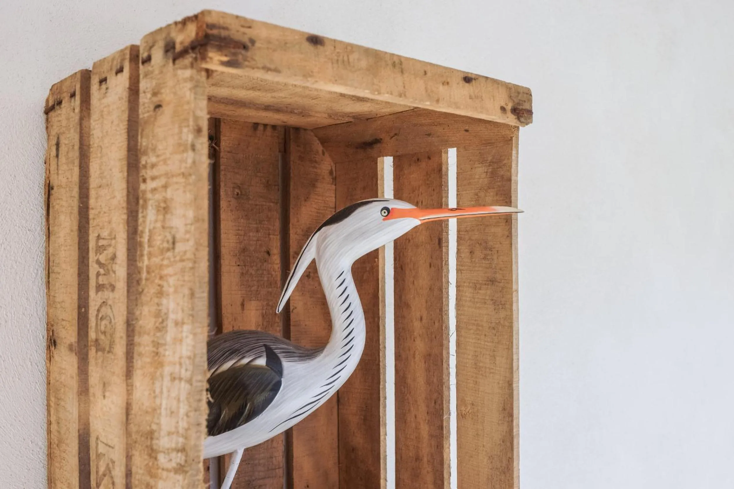 Decorative detail in Hôtel La Jetée