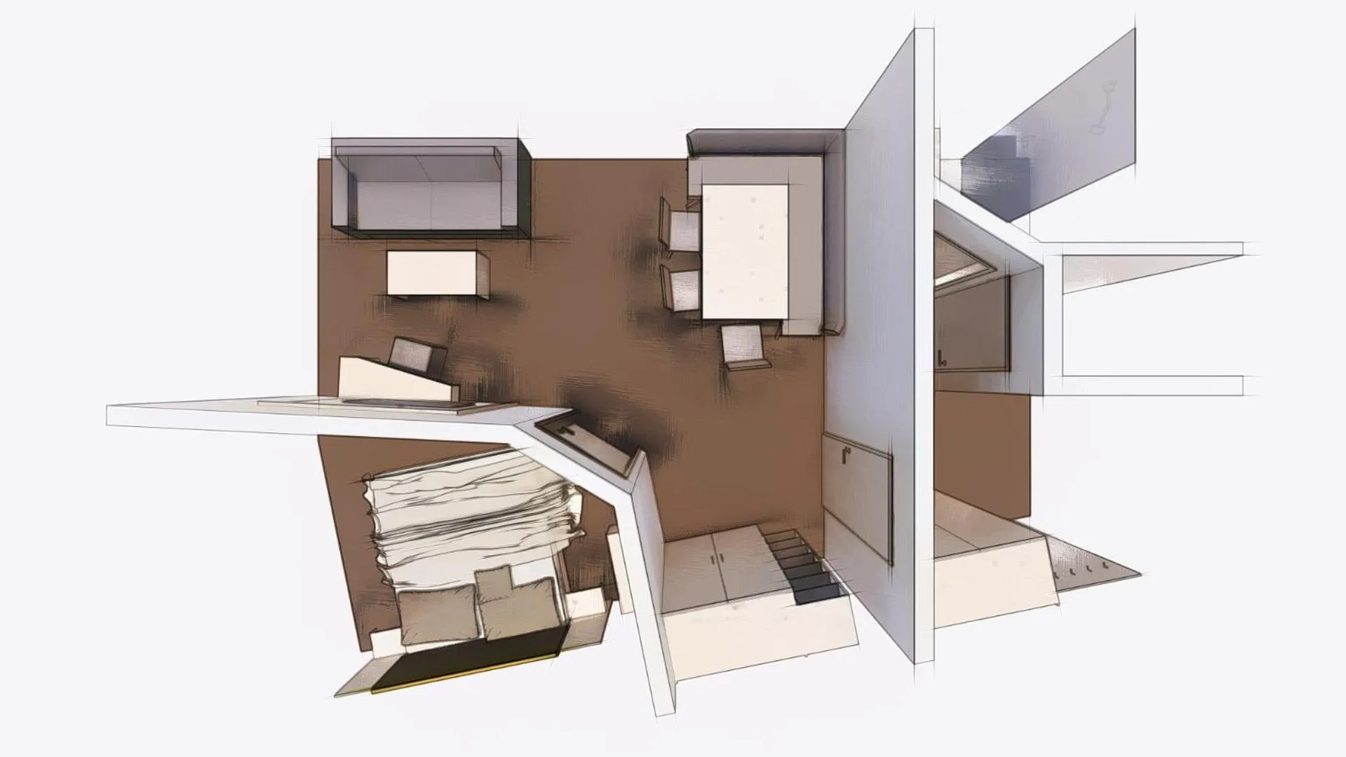 Photo of the whole room in Hotel Solaria