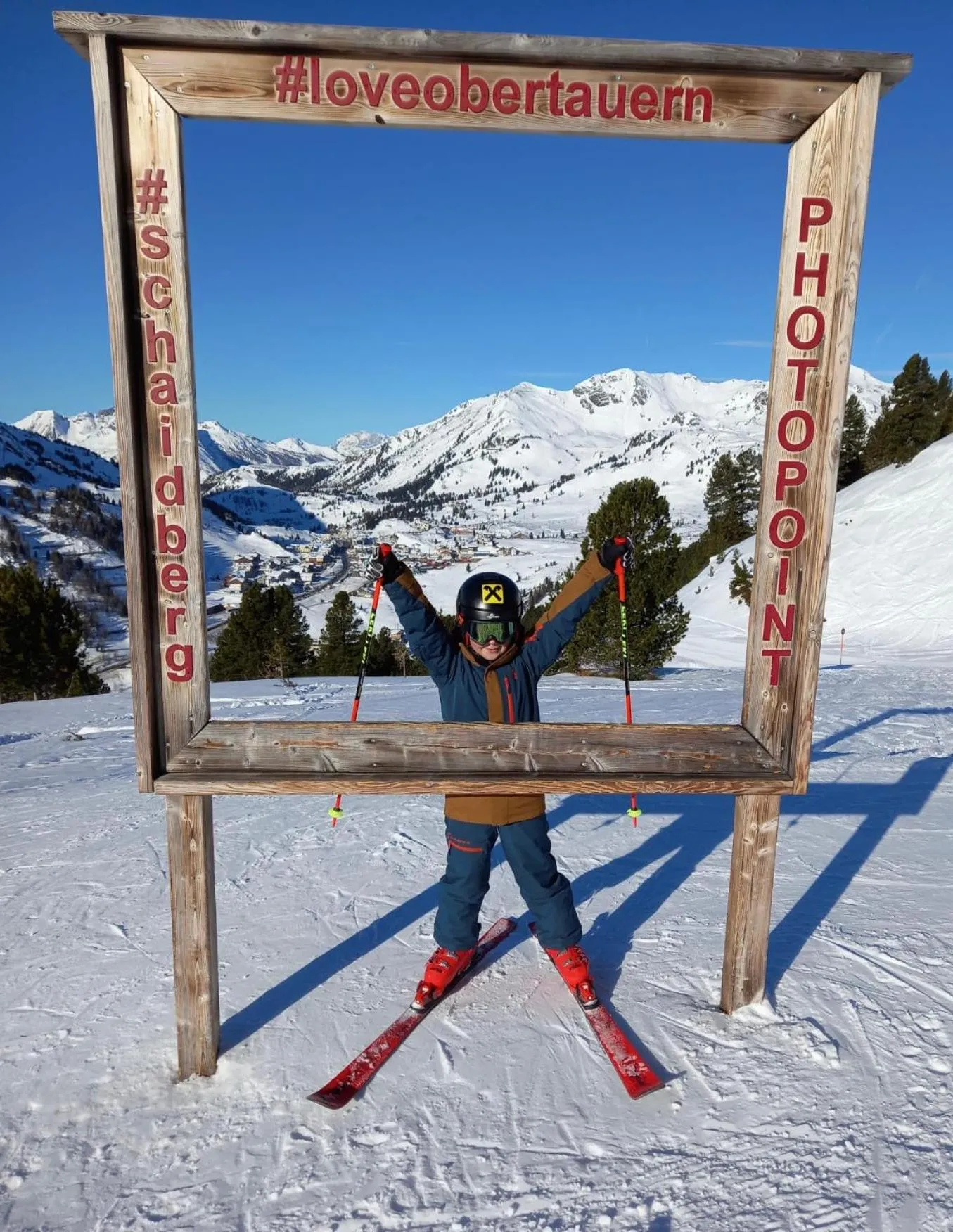 Skiing in Hotel Solaria