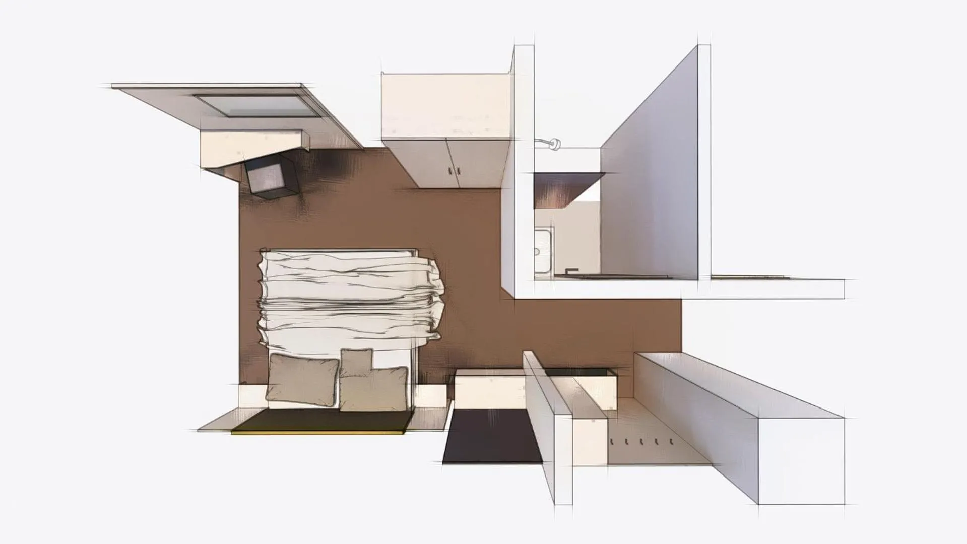 Photo of the whole room in Hotel Solaria