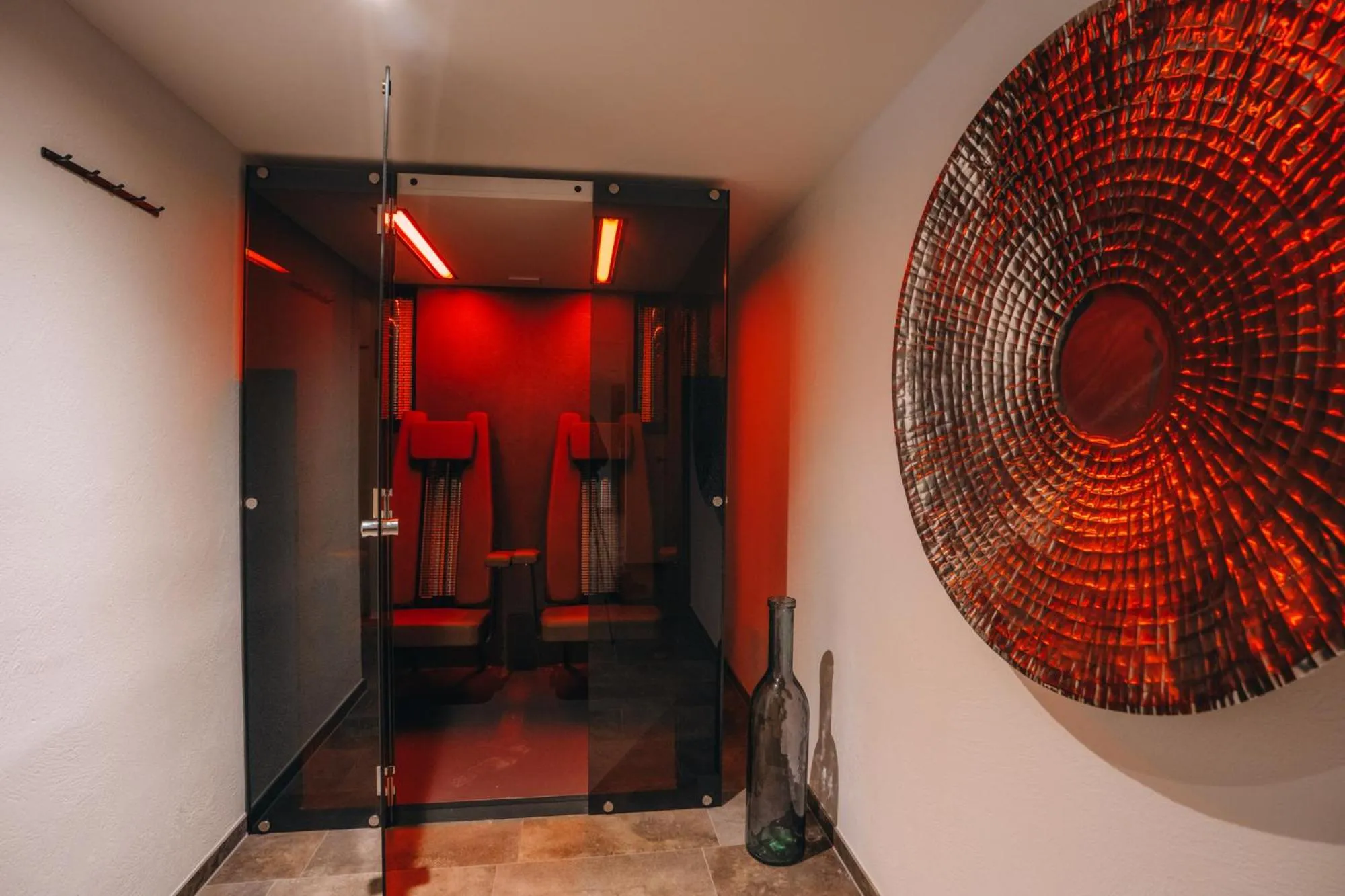 Shower in Hotel Edelweiss