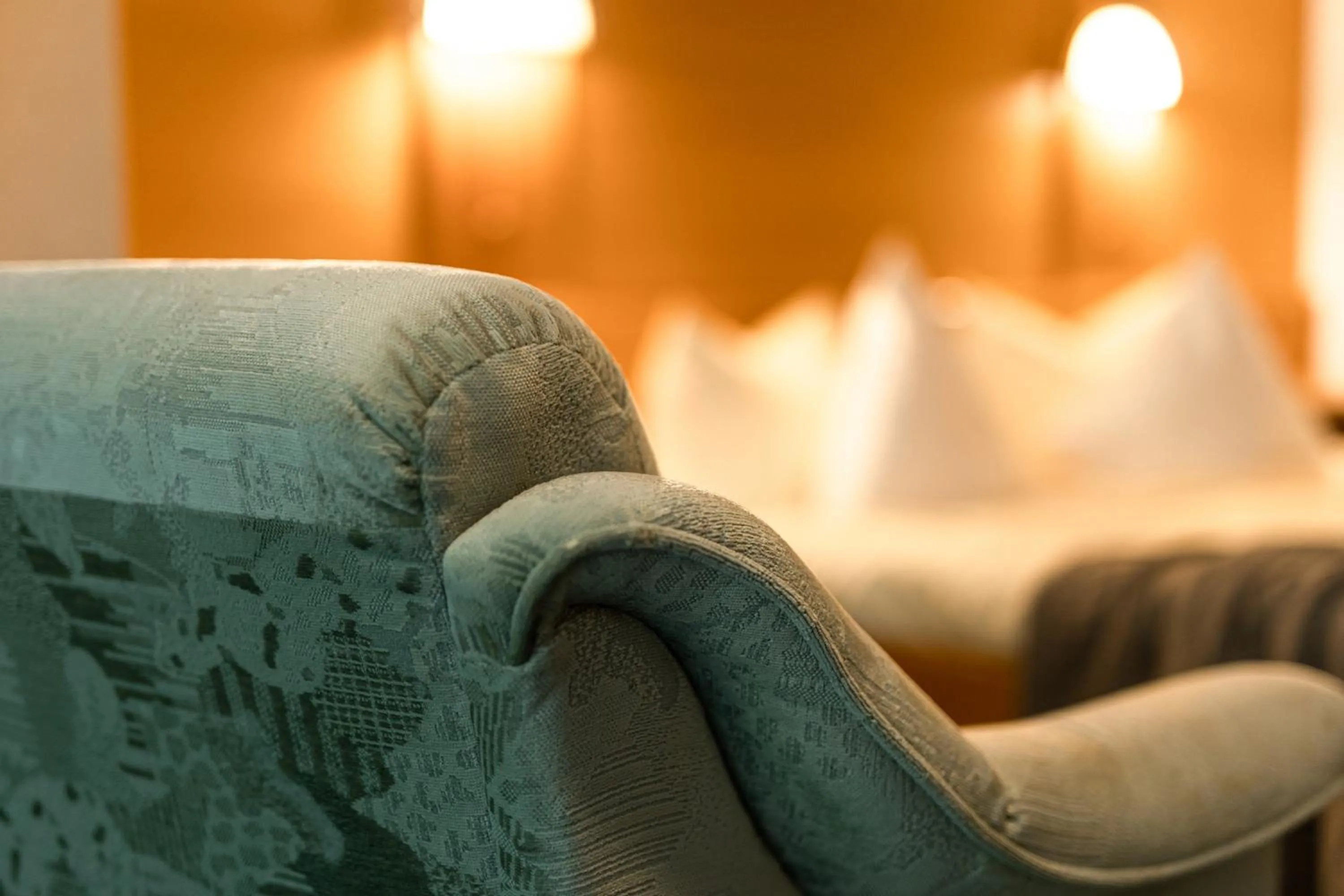 Living room, Bed in Hotel Edelweiss