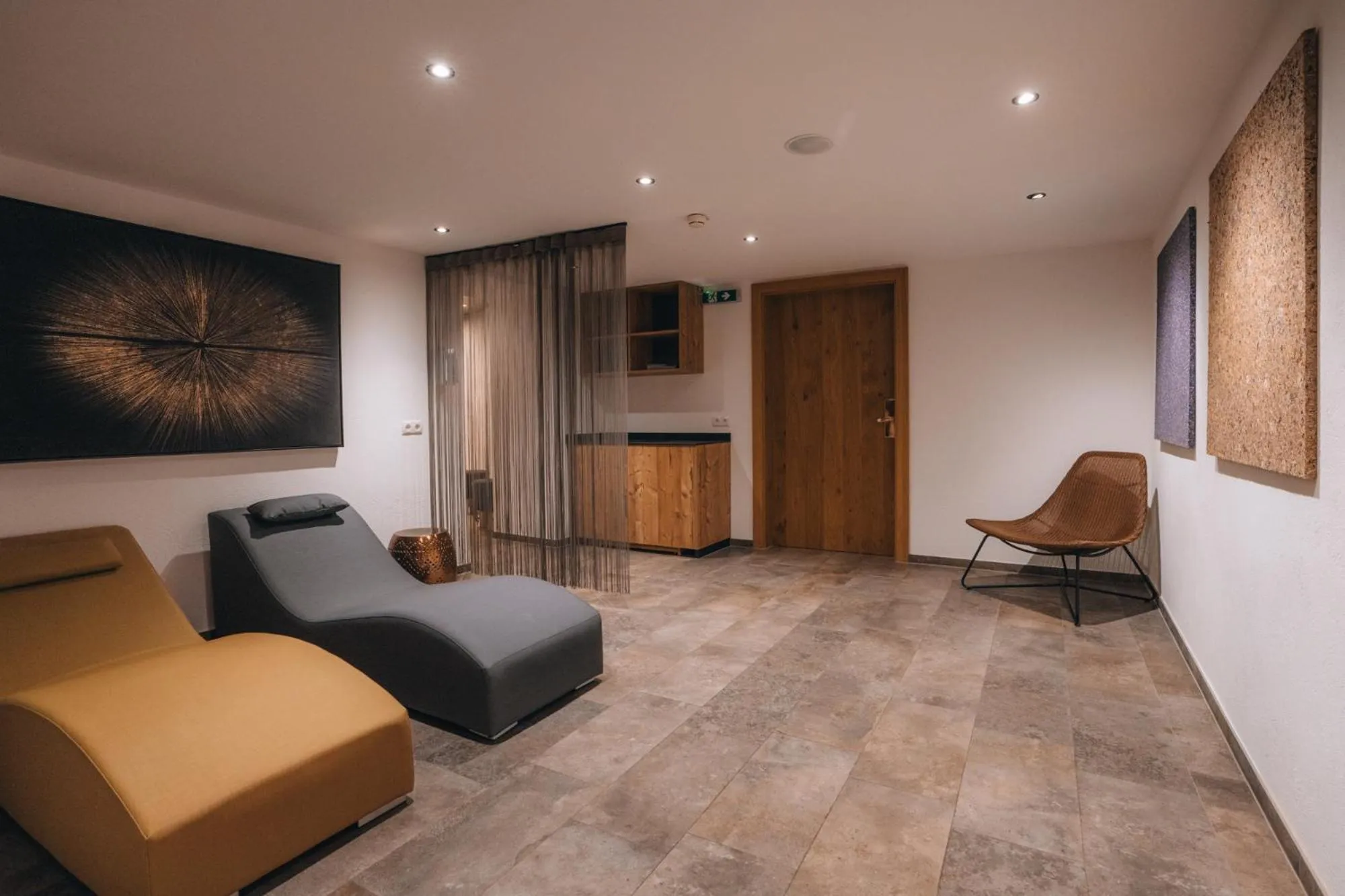 Living room in Hotel Edelweiss