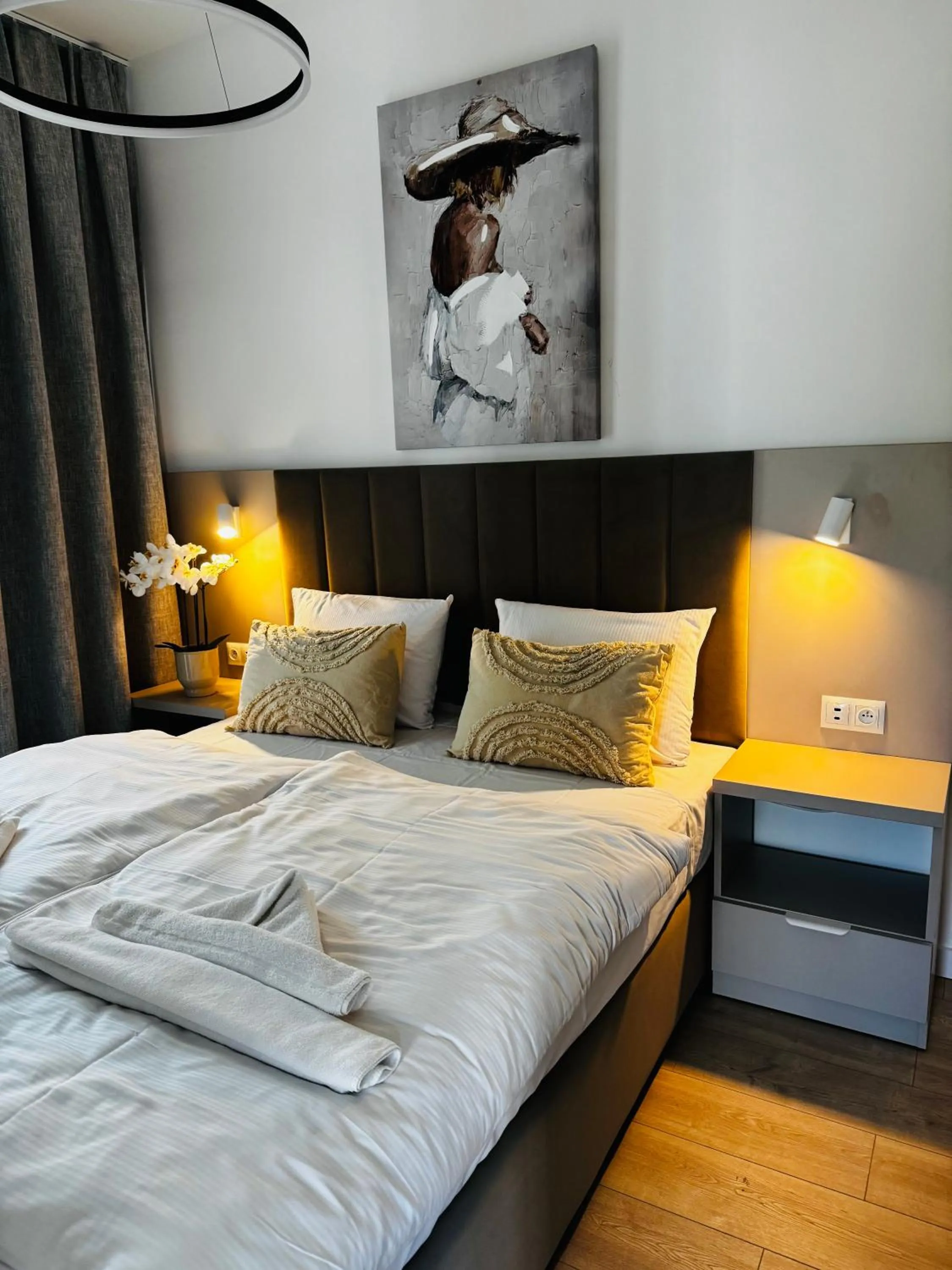 Bed in Grand Kapitan Medi Spa - POKOJE OZONOWANE