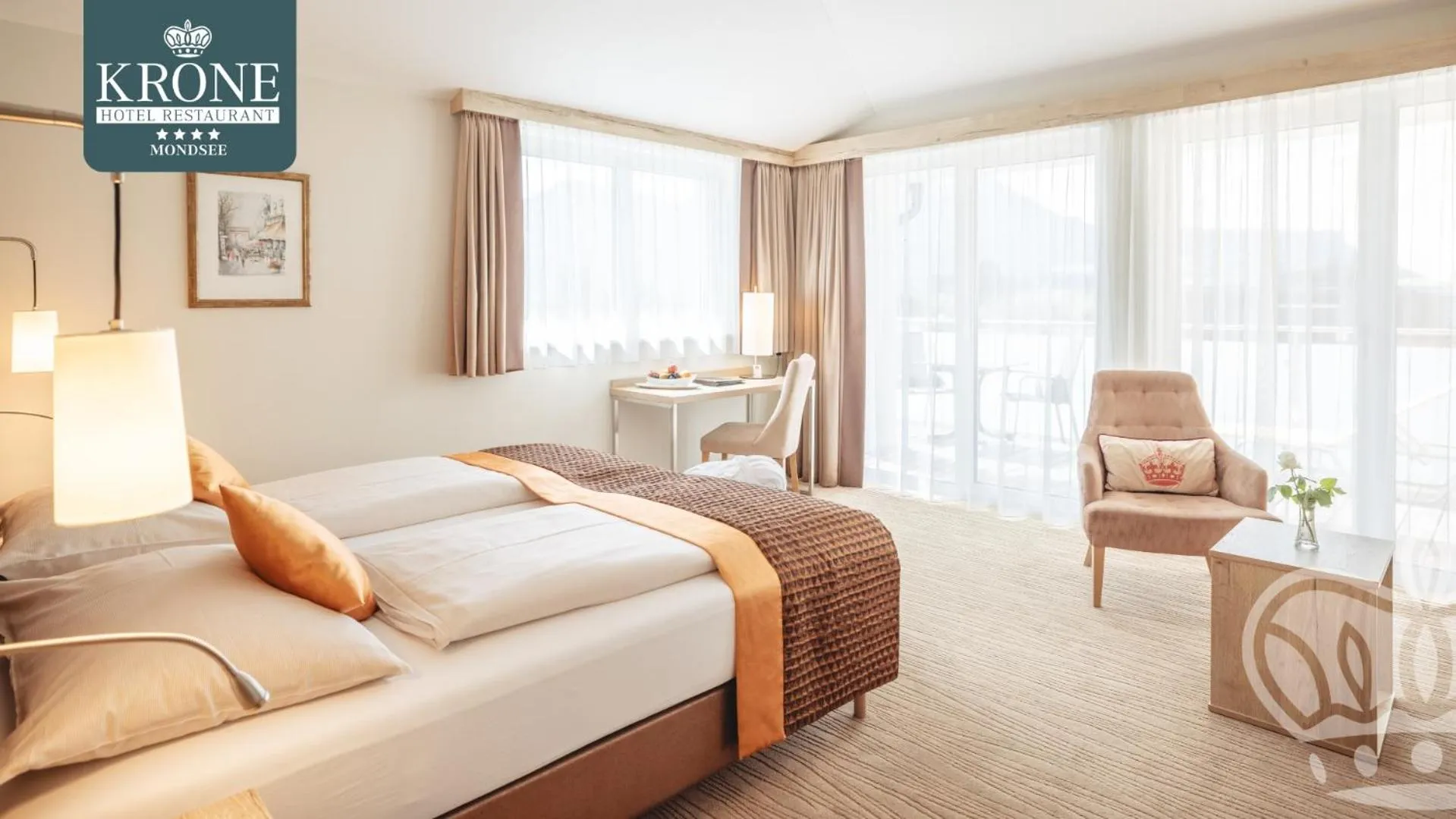 Photo of the whole room, Bed in Hotel Krone