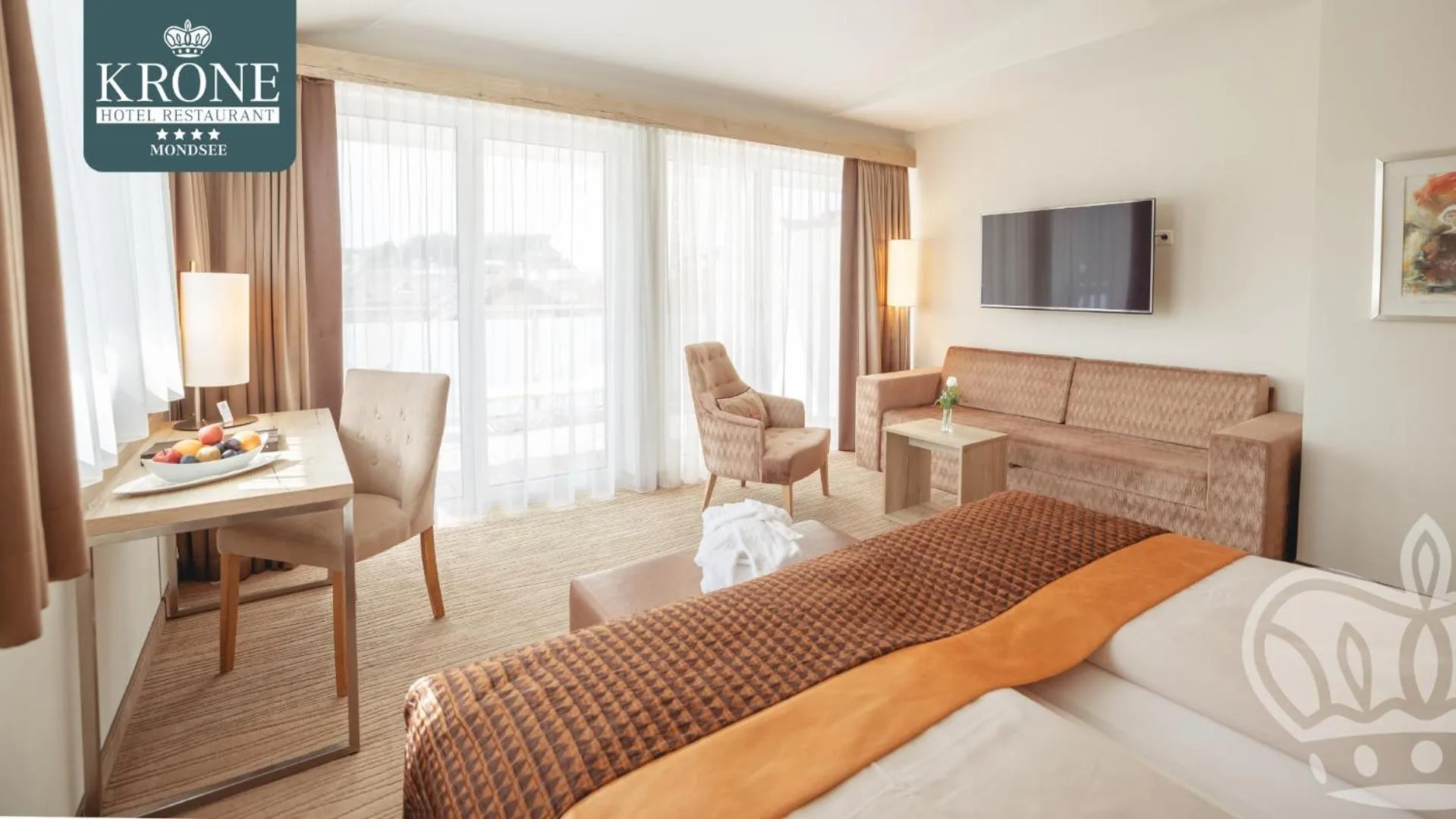 TV and multimedia, Bed in Hotel Krone