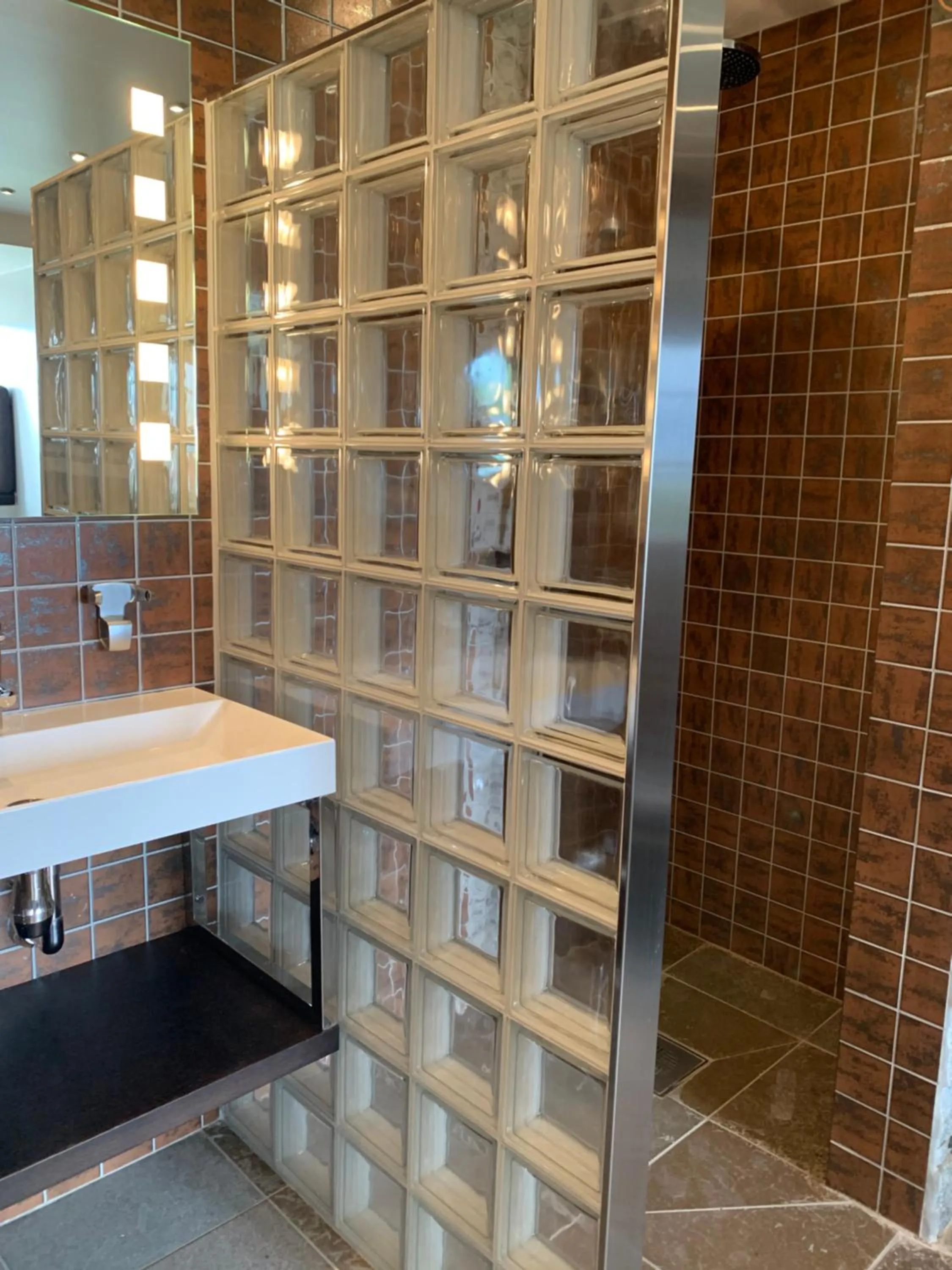 Bathroom in Halltorps Gästgiveri