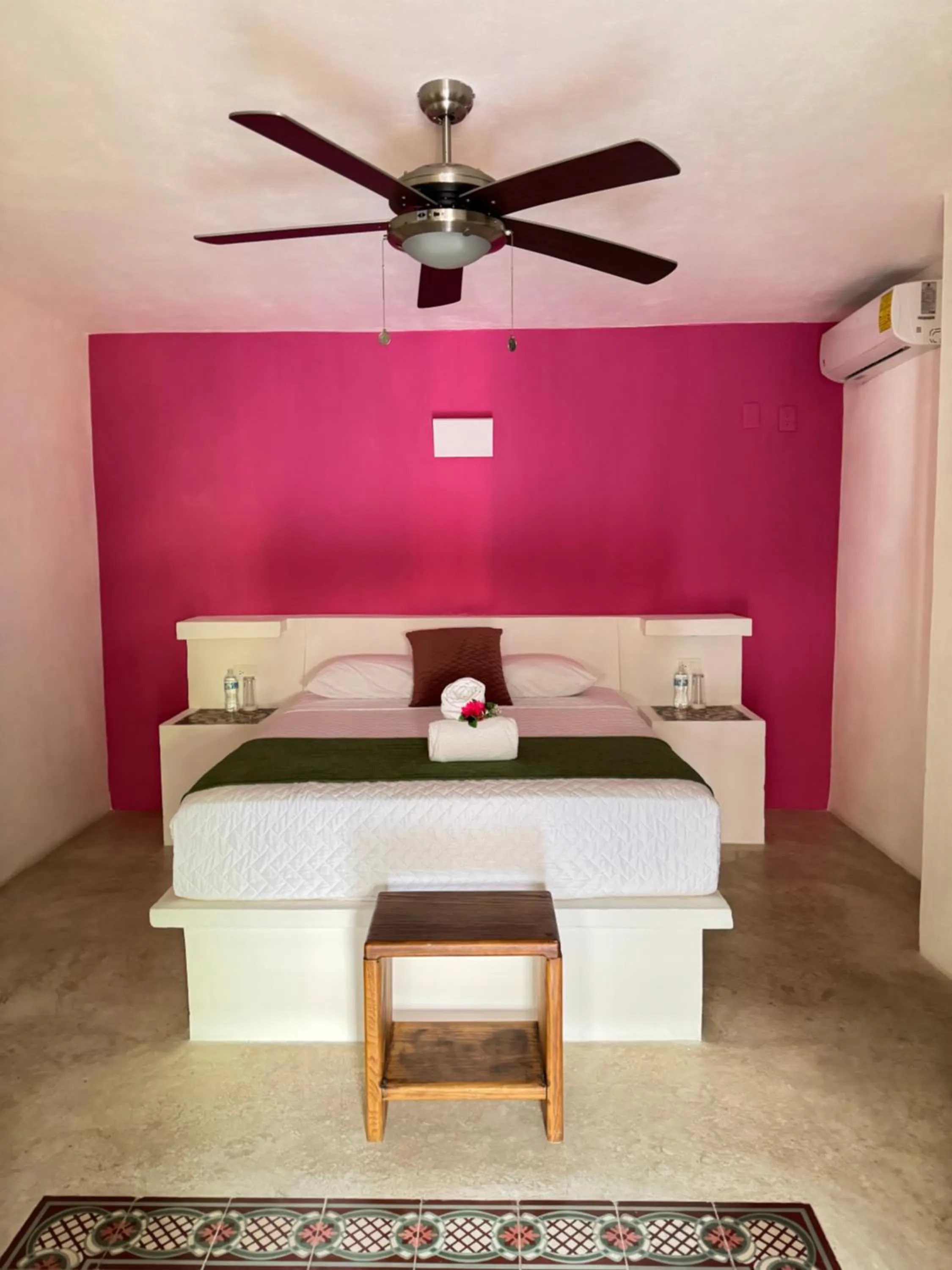 Bedroom in Kin Ha Tulum Hotel