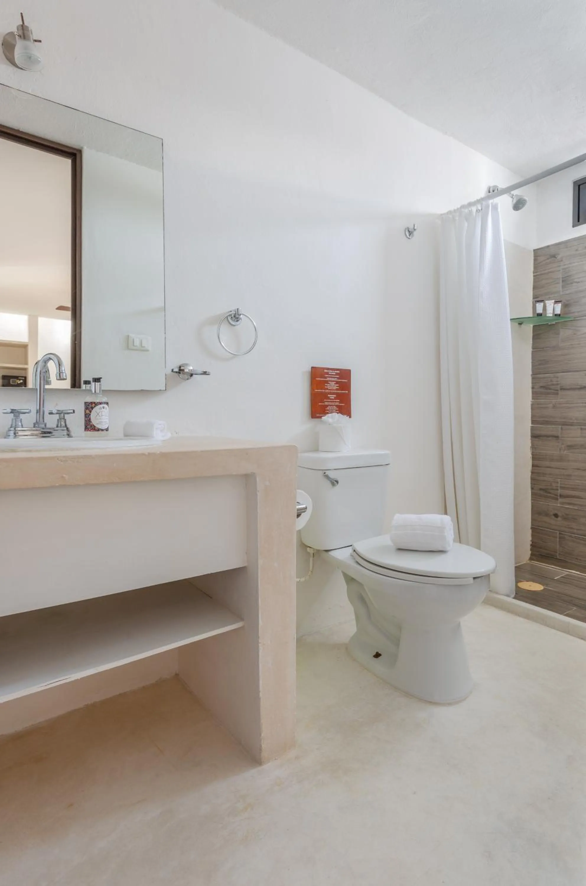 Bathroom in Kin Ha Tulum Hotel