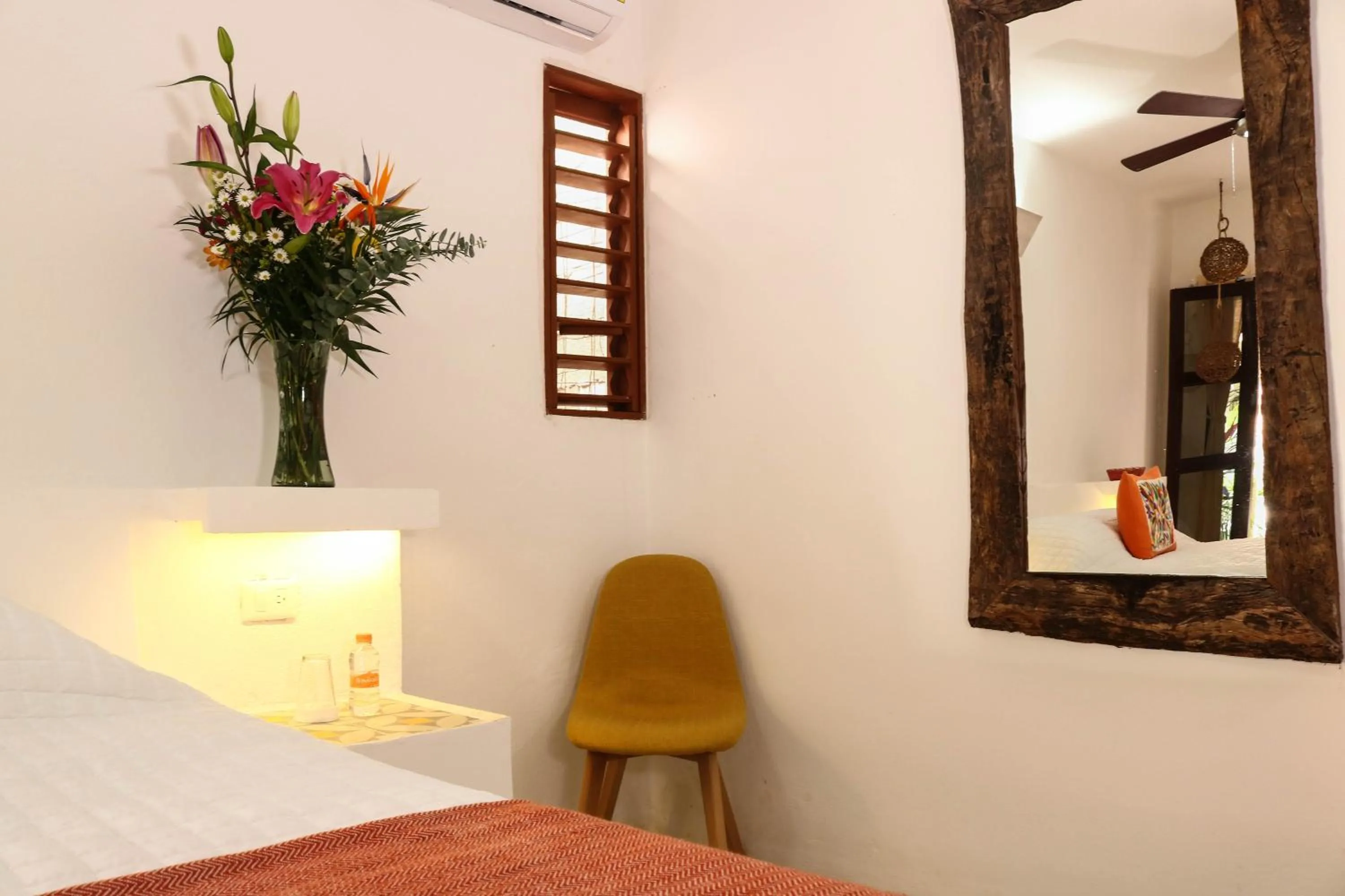 Bedroom, Bed in Kin Ha Tulum Hotel