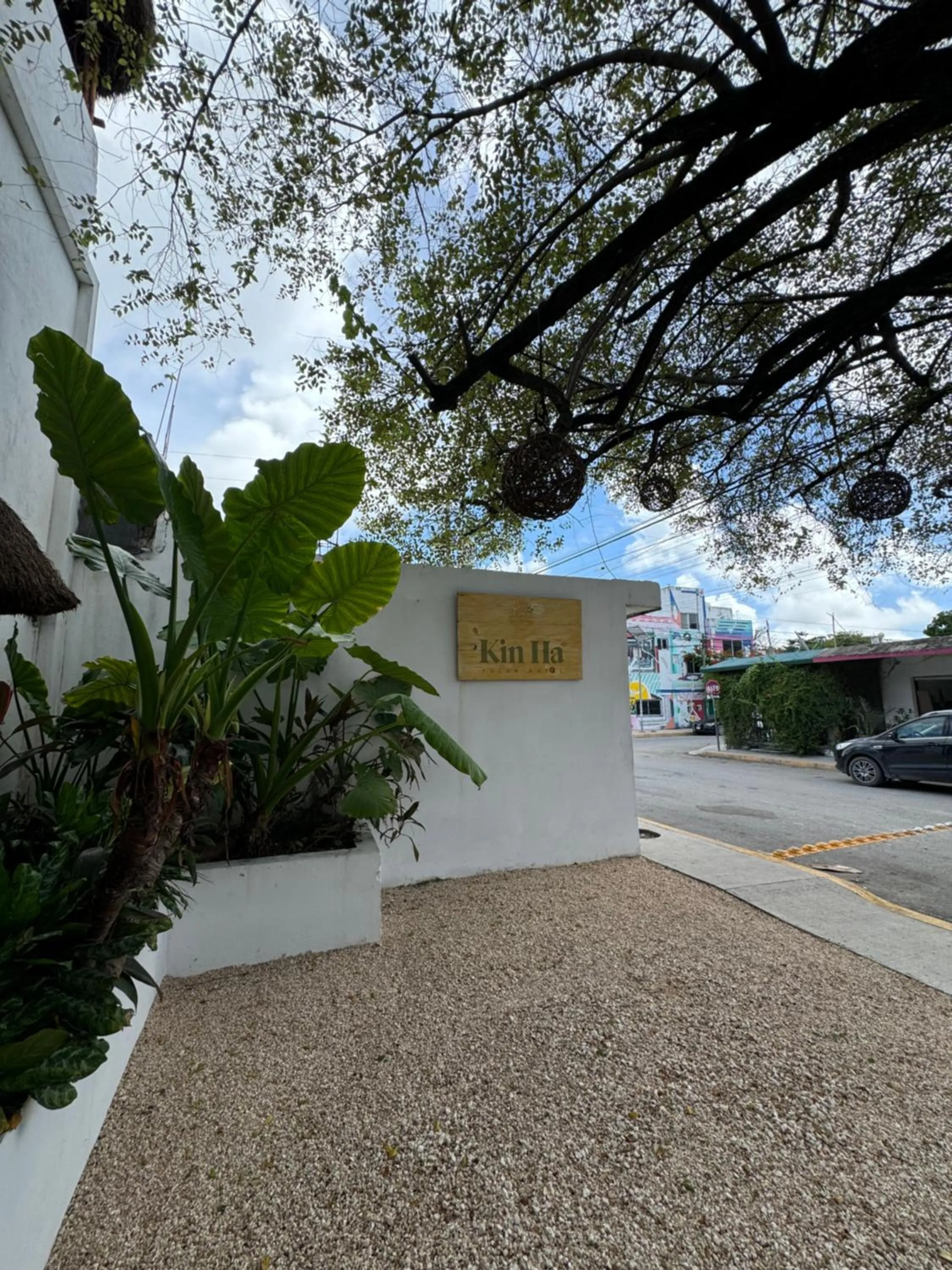 Property building in Kin Ha Tulum Hotel