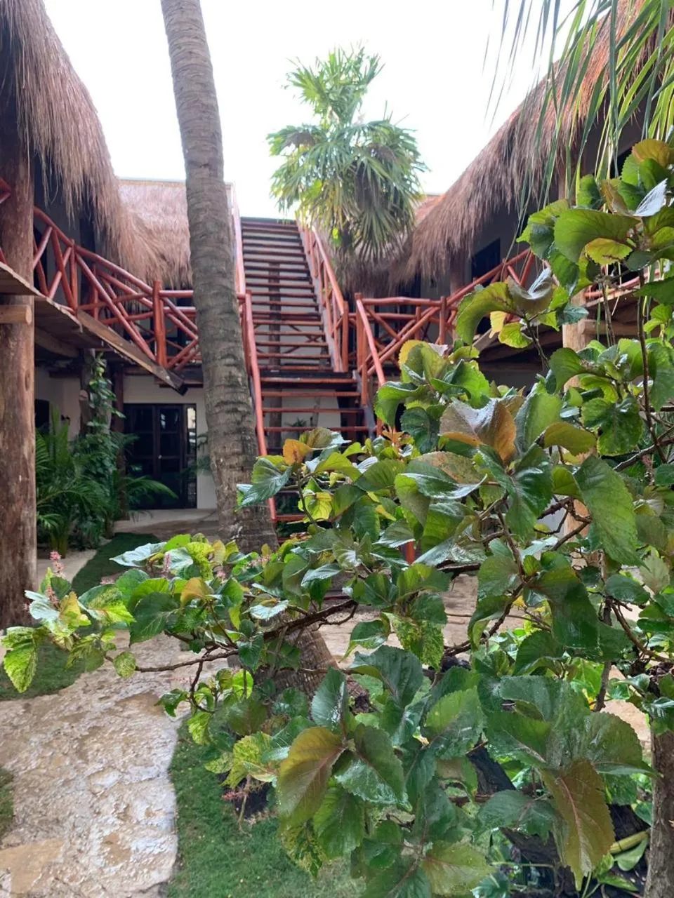 Facade/entrance in Kin Ha Tulum Hotel