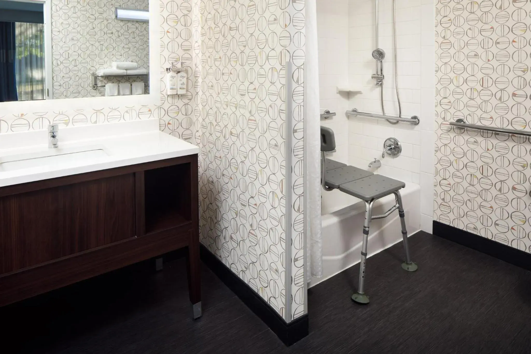 Bathroom in Holiday Inn Weirton-Steubenville Area Bathroom in Holiday Inn Weirton-Steubenville Area