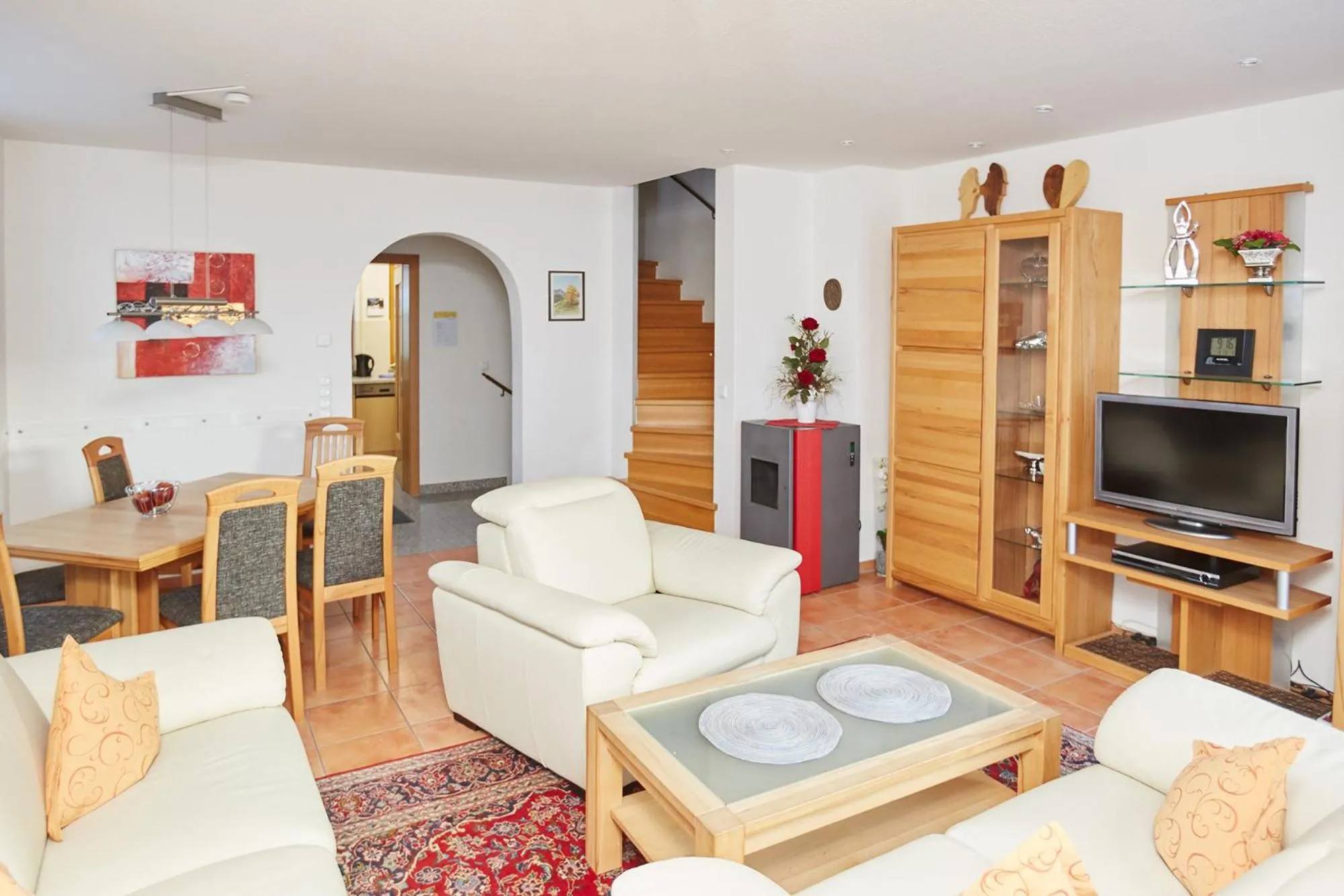 Living room in Ferienhaus Angermeier