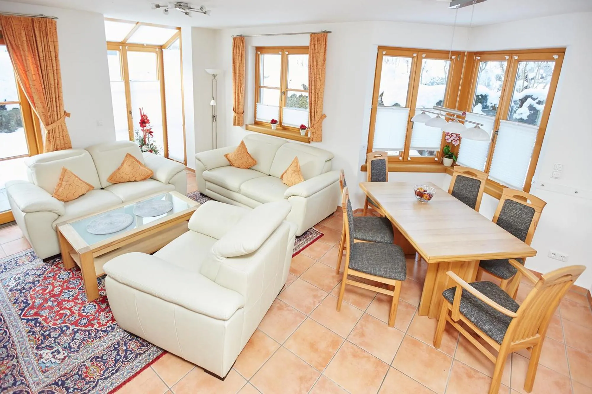 Living room in Ferienhaus Angermeier