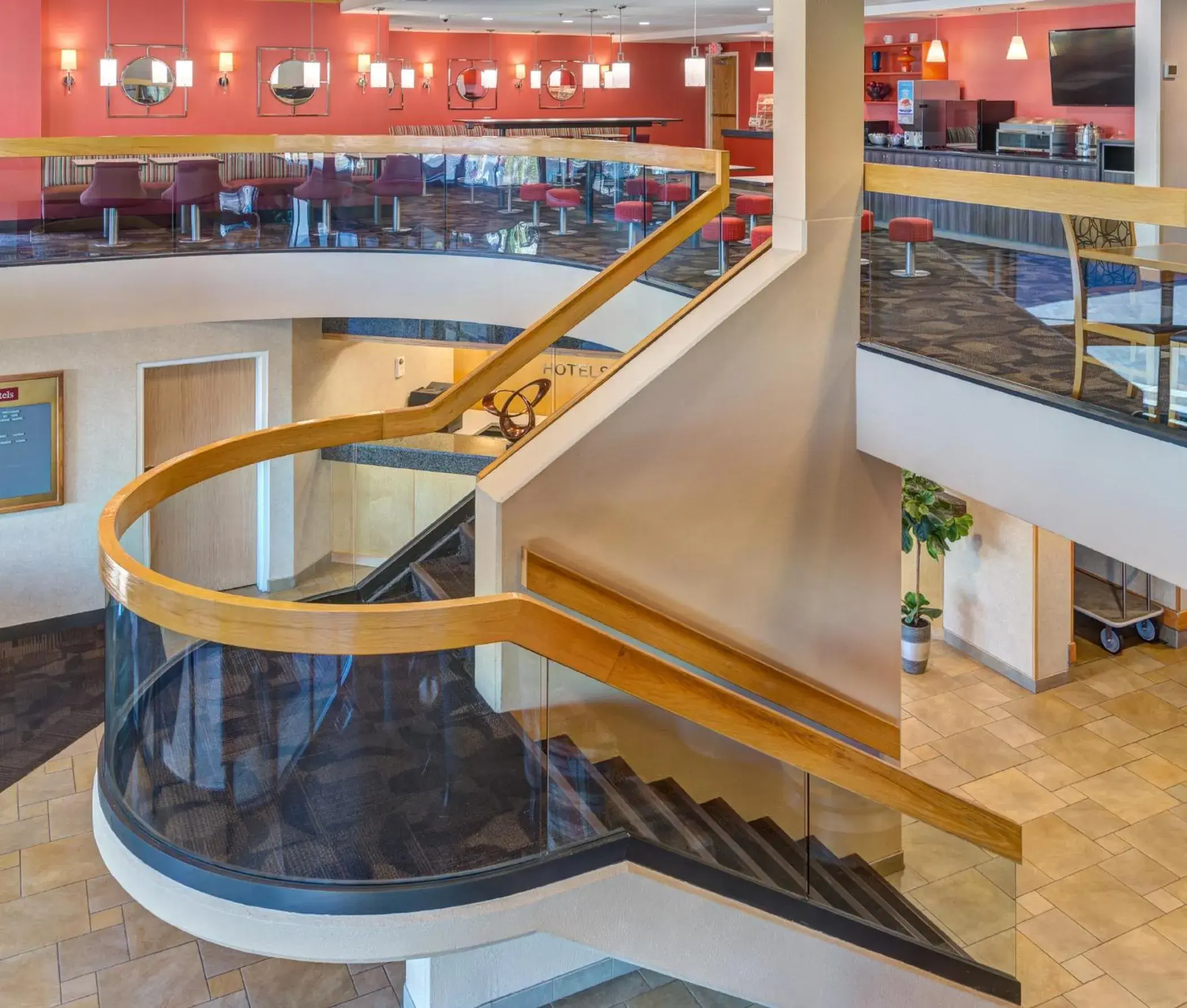 Lobby or reception in LivINN Hotel Cincinnati North/ Sharonville Lobby or reception in LivINN Hotel Cincinnati North/ Sharonville