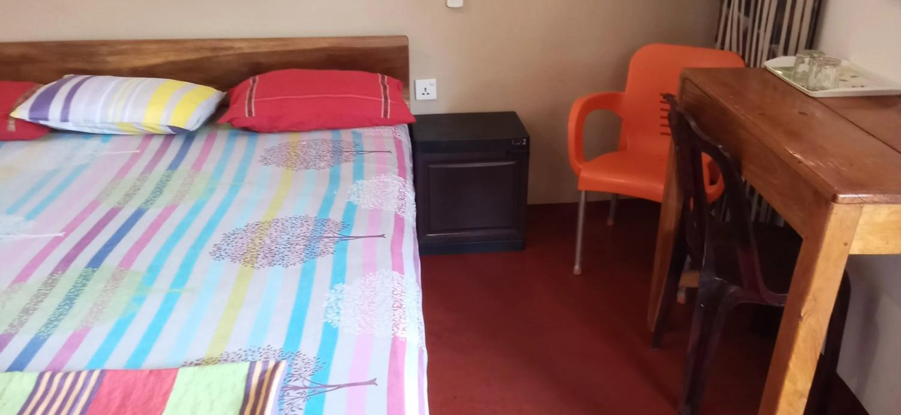 Bed in The Bavarian Resort