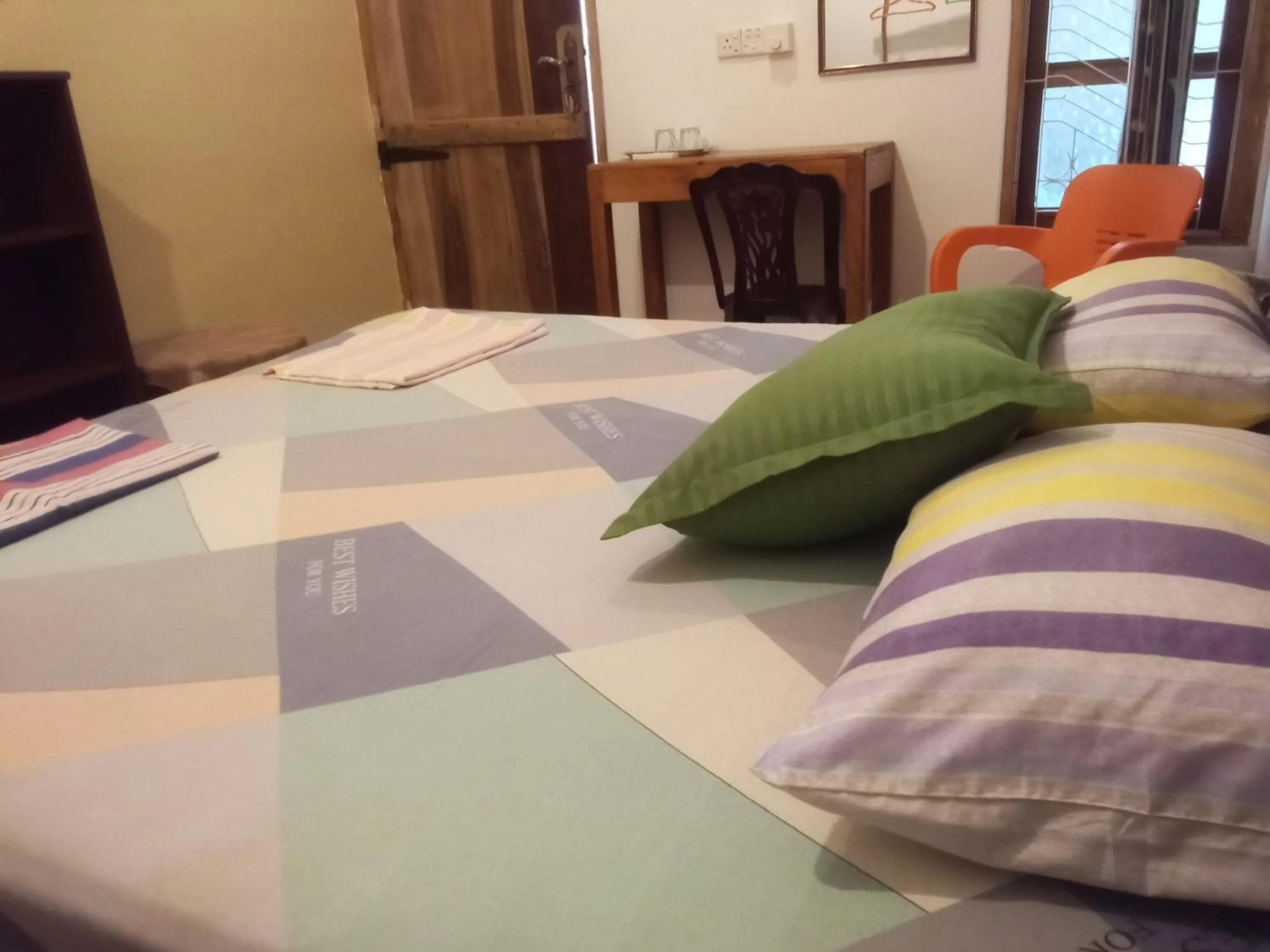 Bed in The Bavarian Resort