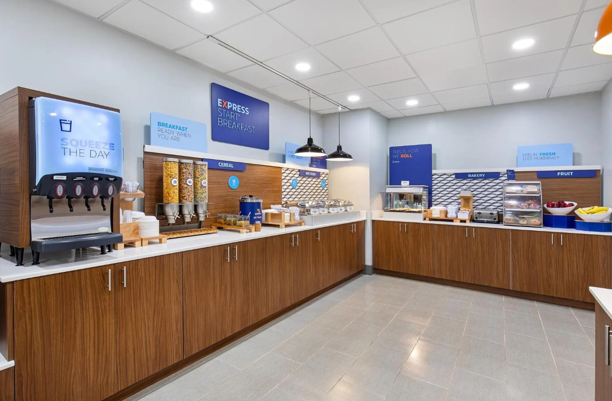 Breakfast in Holiday Inn Express Hurricane Mills Waverly by IHG