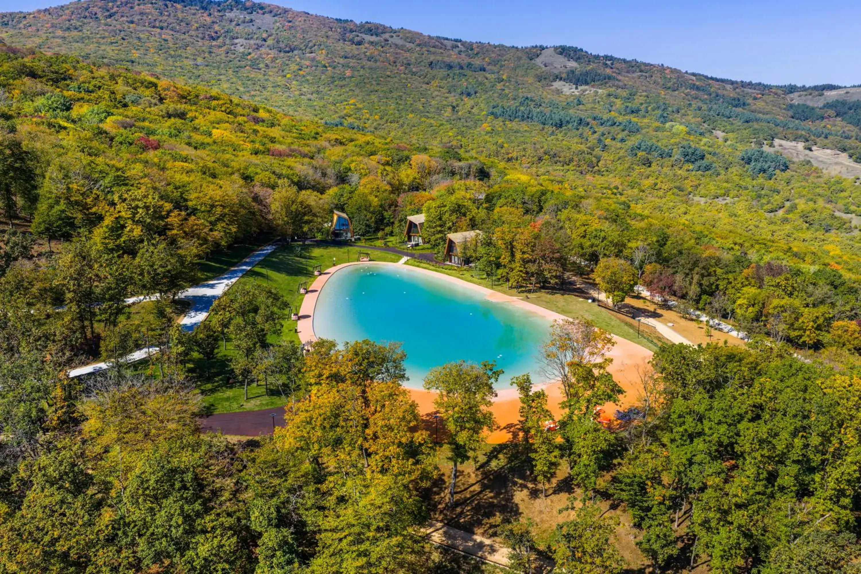 Bird's eye view in Bioli Wellness Resort Bird's eye view in Bioli Wellness Resort