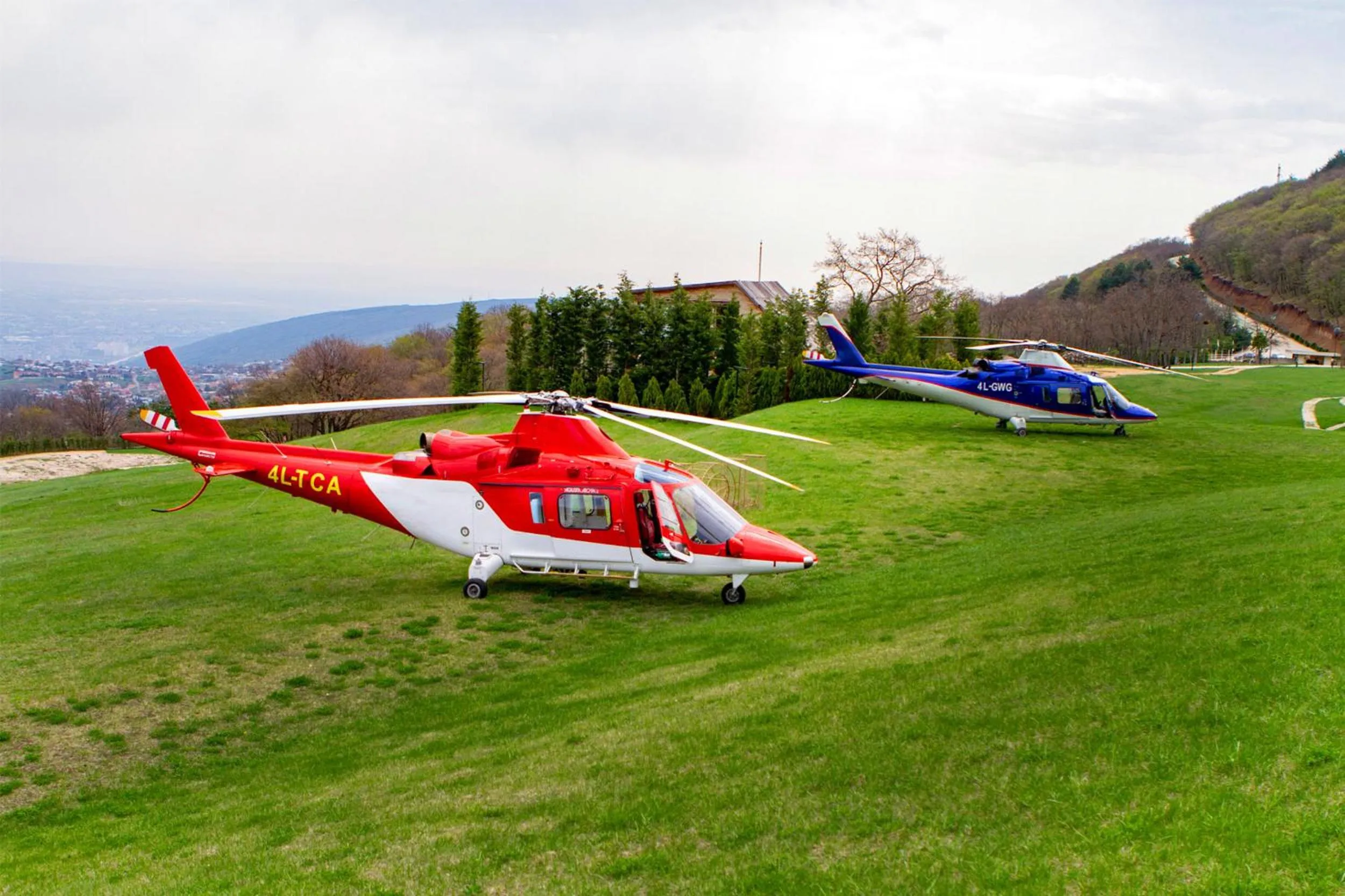 Natural landscape in Bioli Wellness Resort