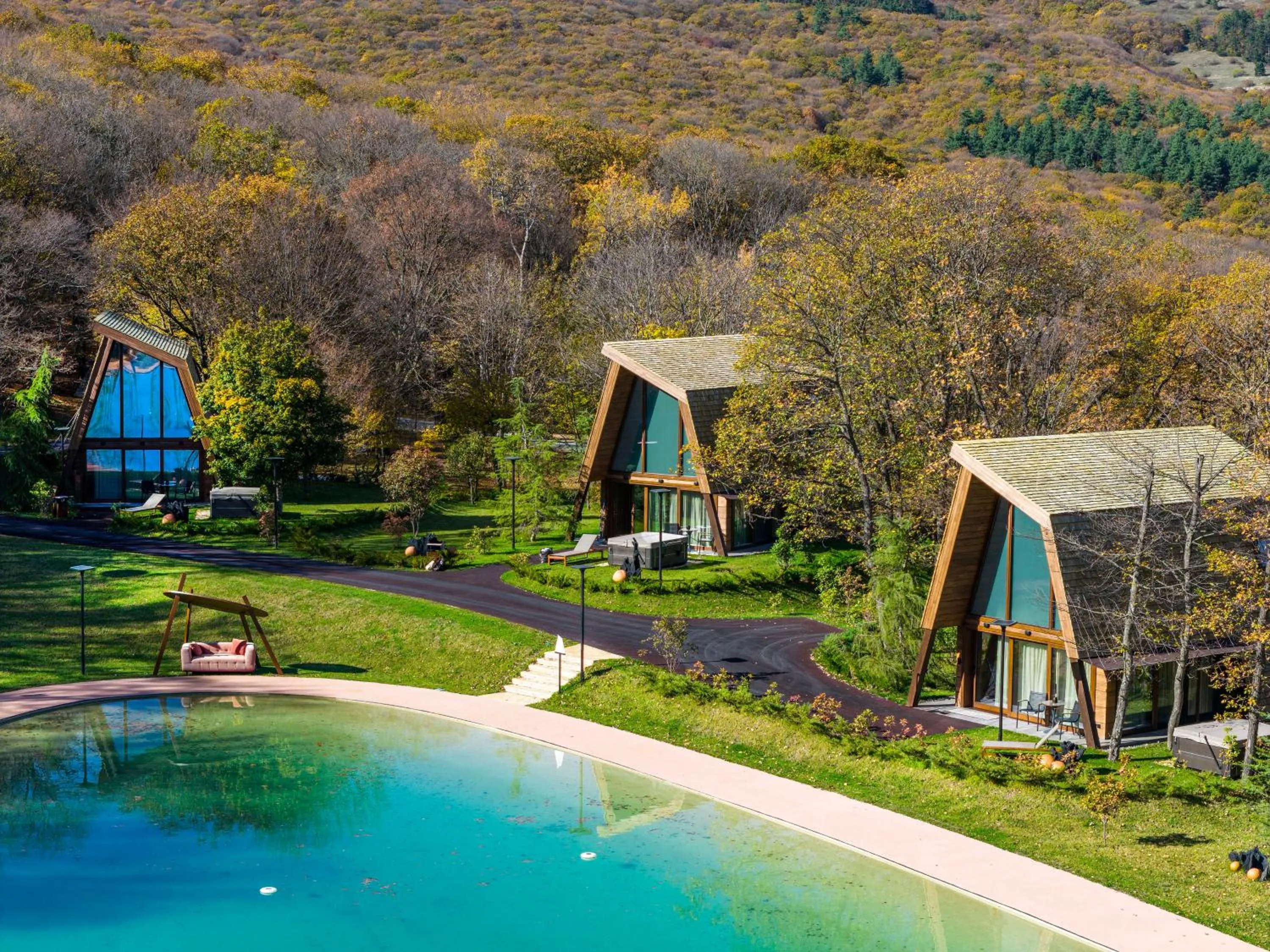 Lake view in Bioli Wellness Resort