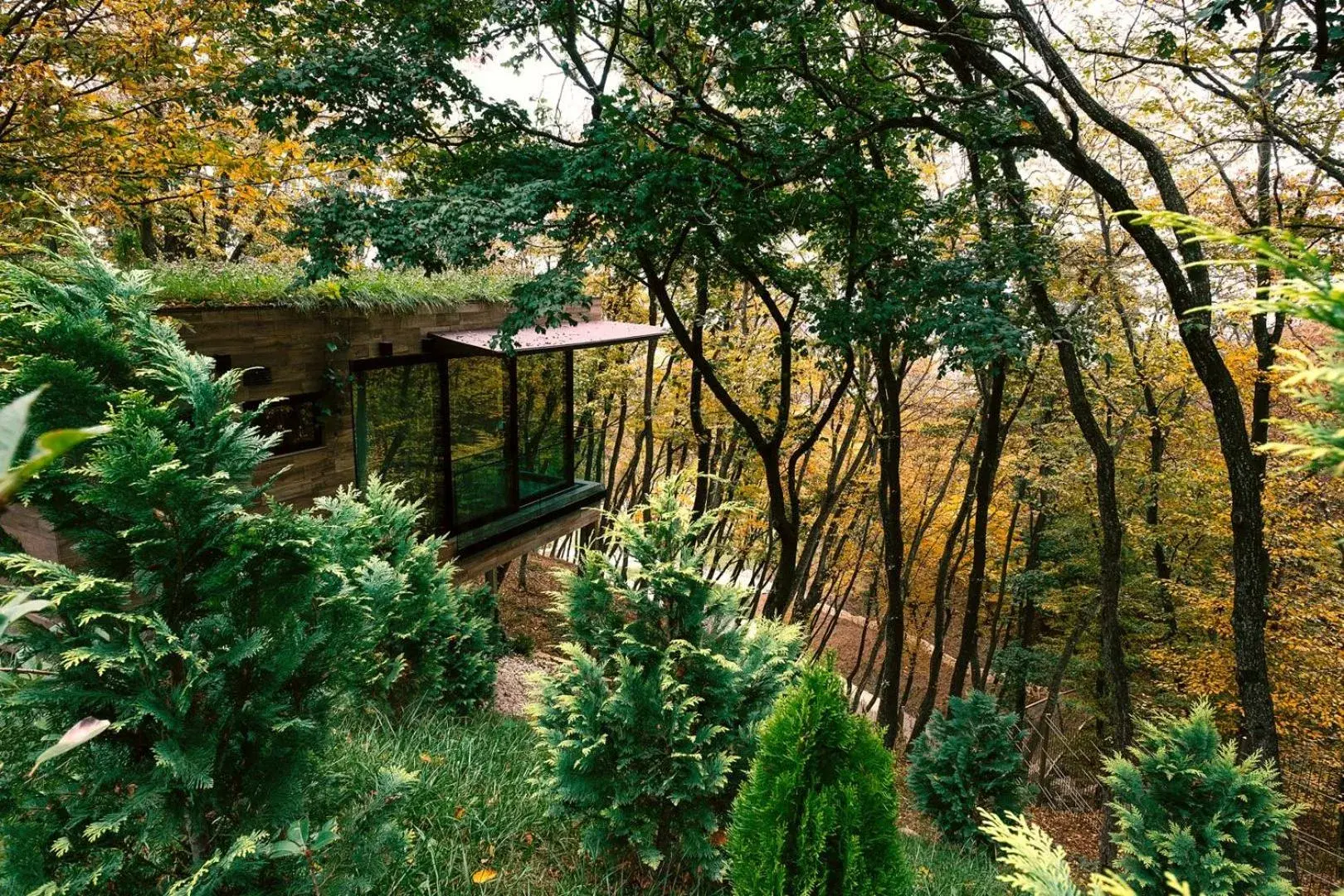 Property building in Bioli Wellness Resort Property building in Bioli Wellness Resort