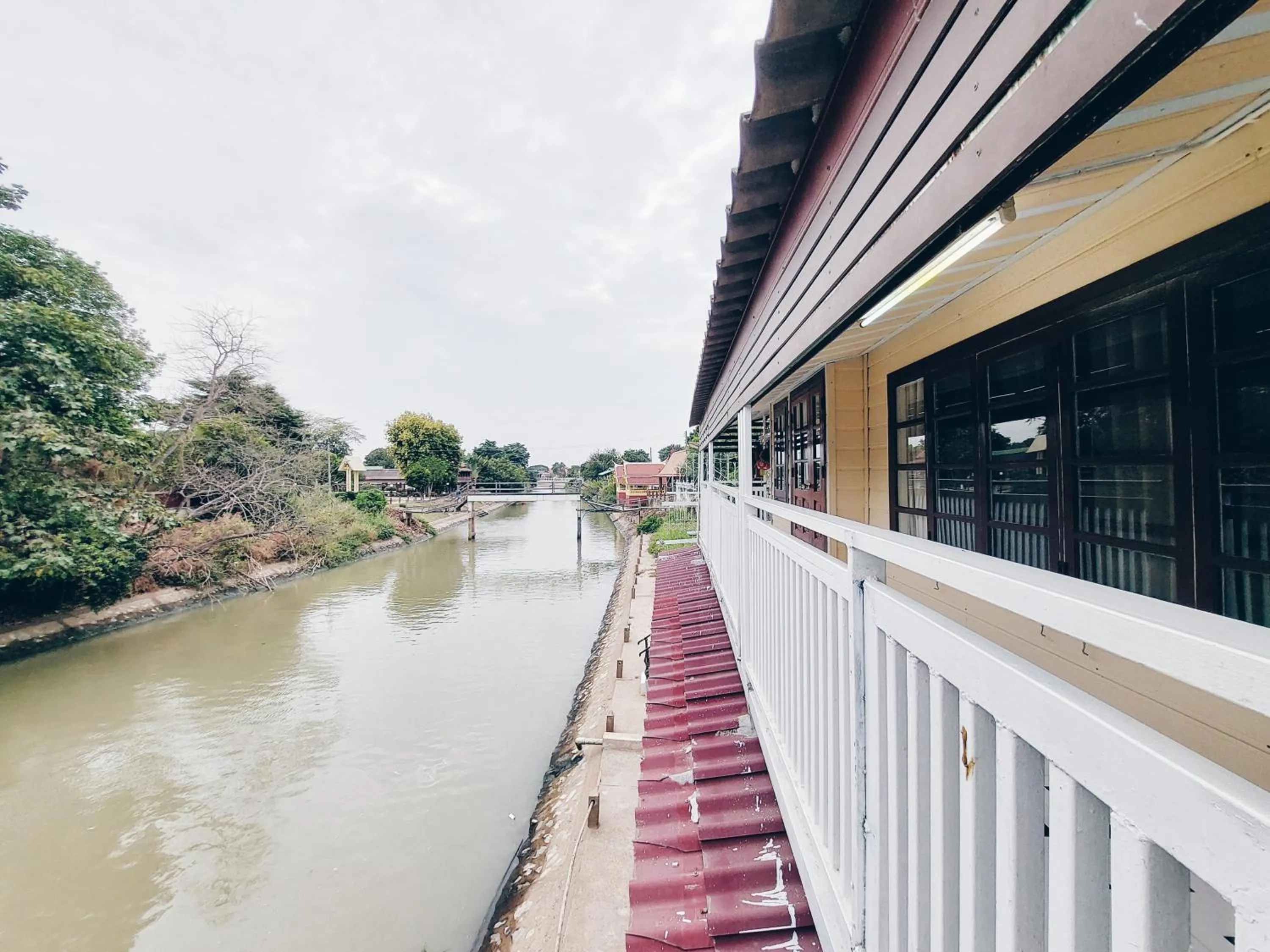 Balcony/Terrace in Green Riverside Homestay