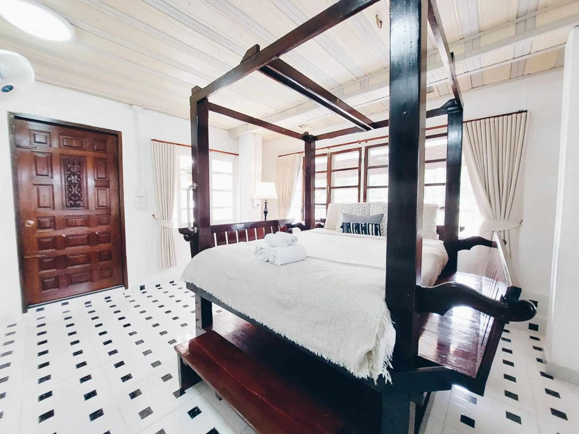 Bed in Green Riverside Homestay