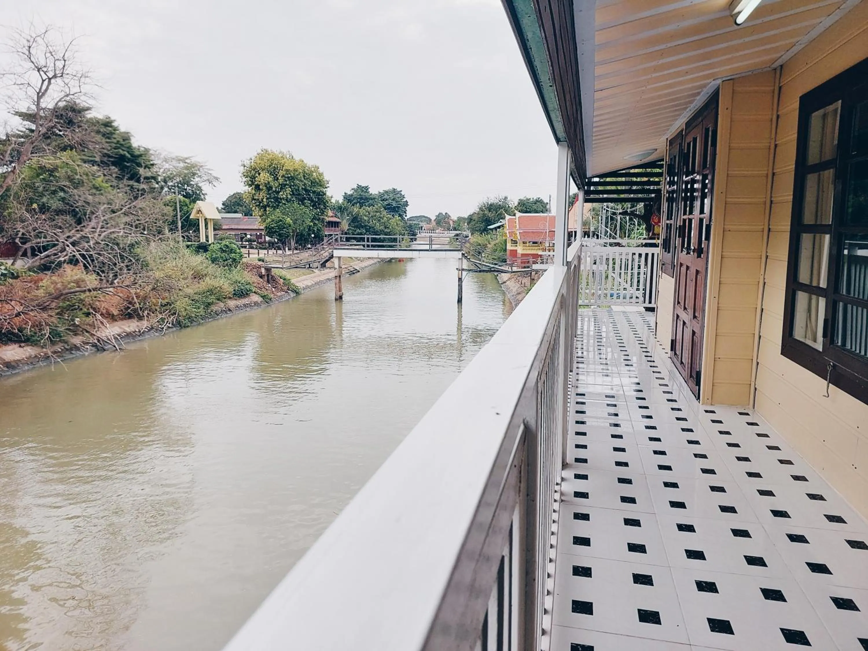 Balcony/Terrace in Green Riverside Homestay