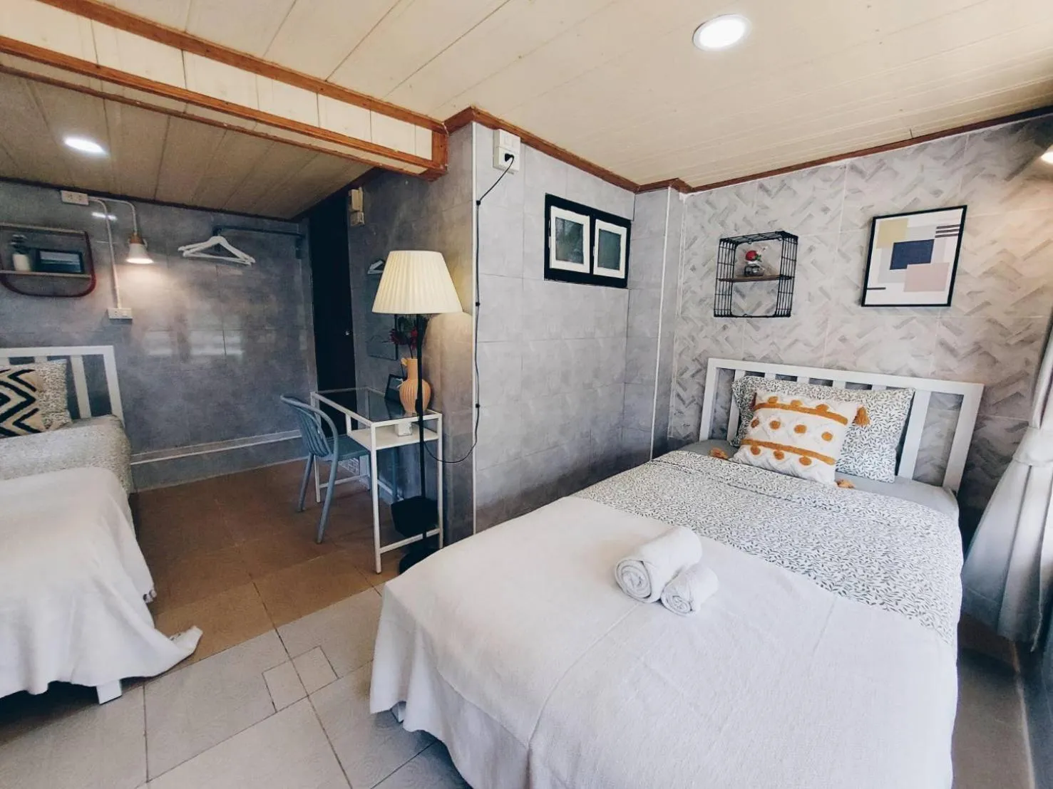 Bed in Green Riverside Homestay