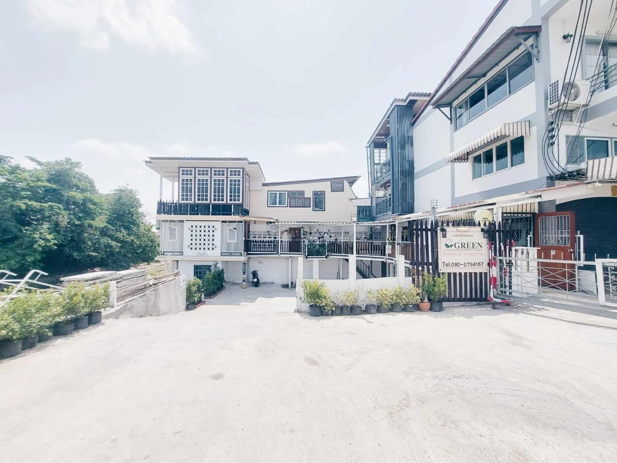 Property building in Green Riverside Homestay