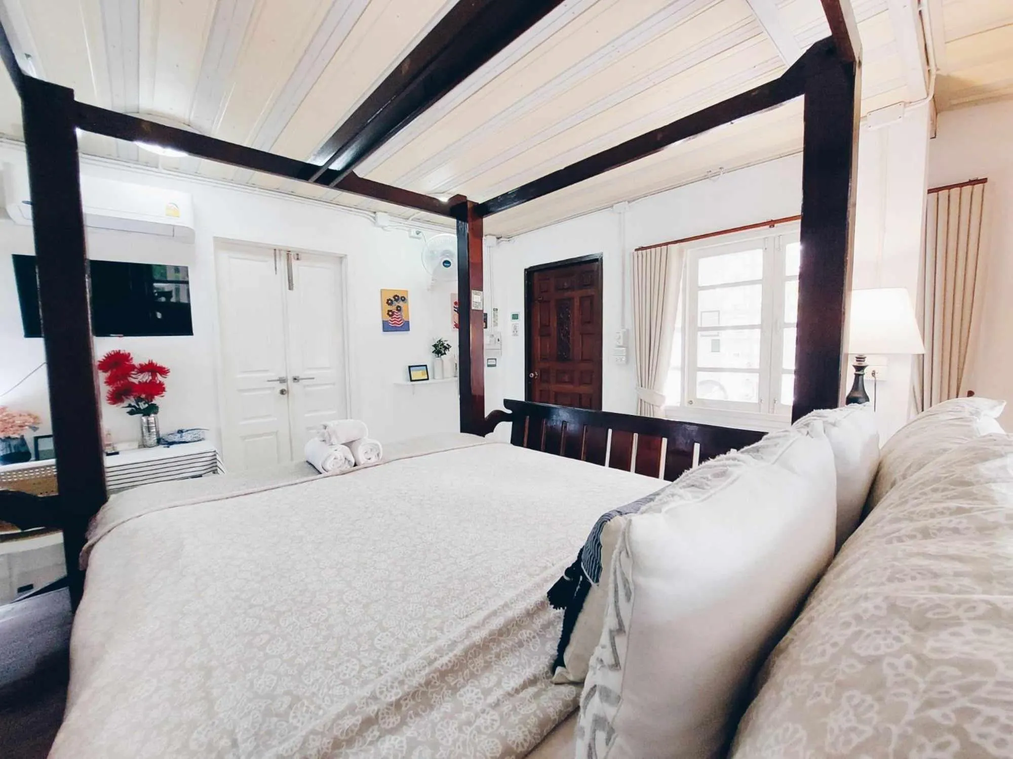 Bed in Green Riverside Homestay