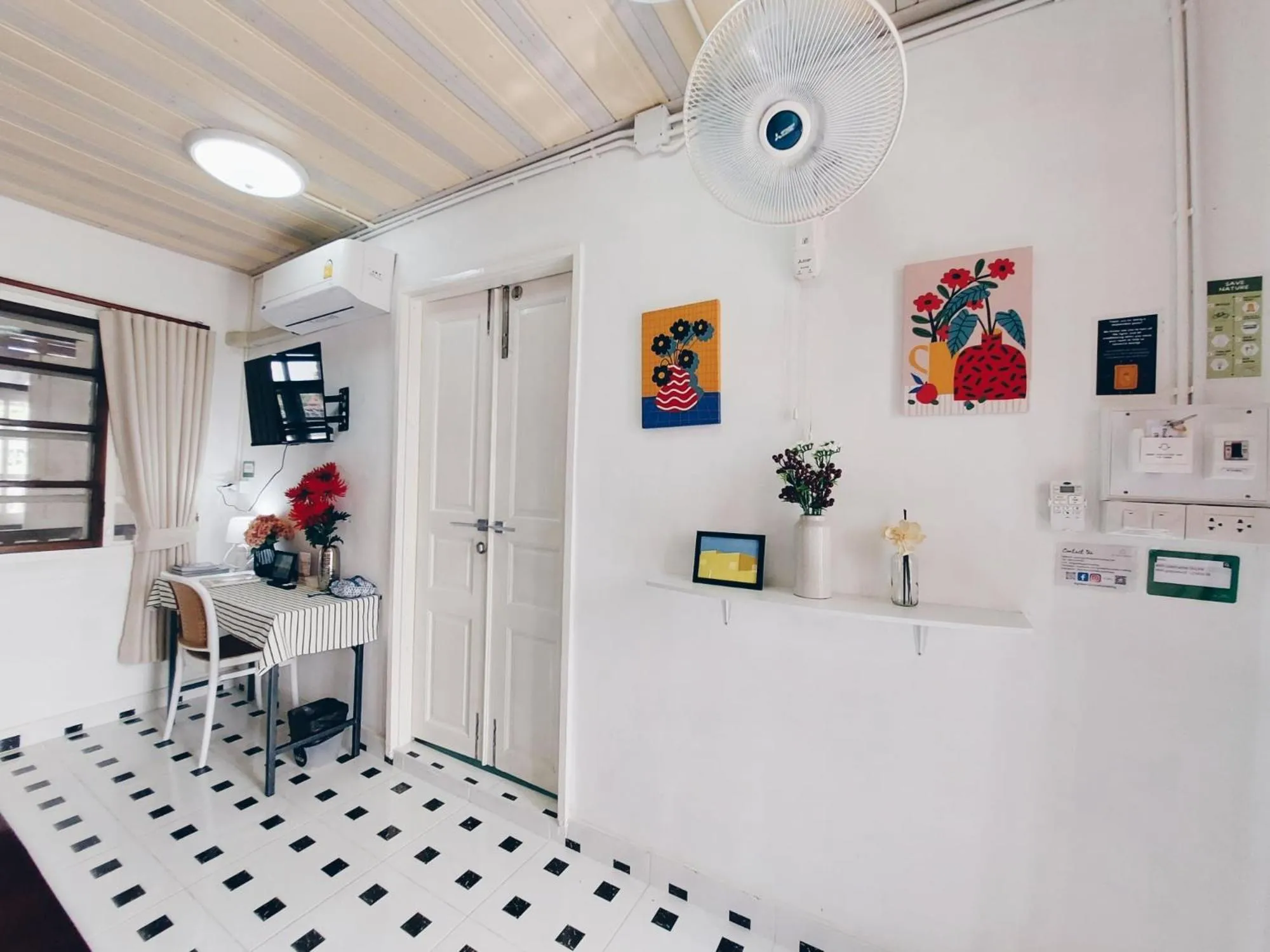 Bedroom in Green Riverside Homestay