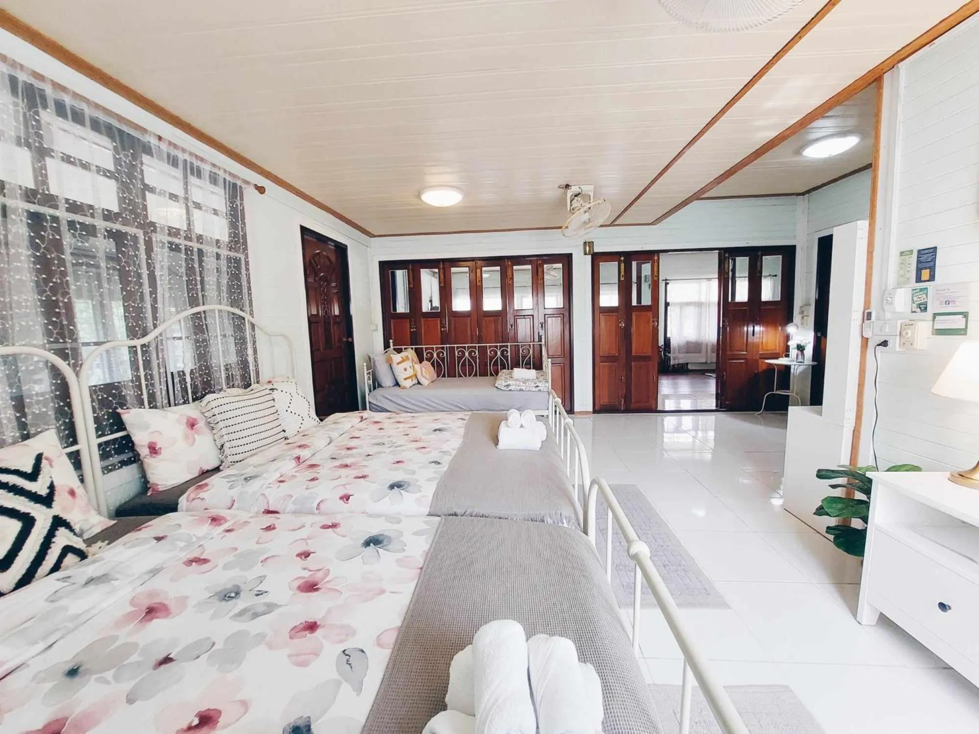 Bed in Green Riverside Homestay