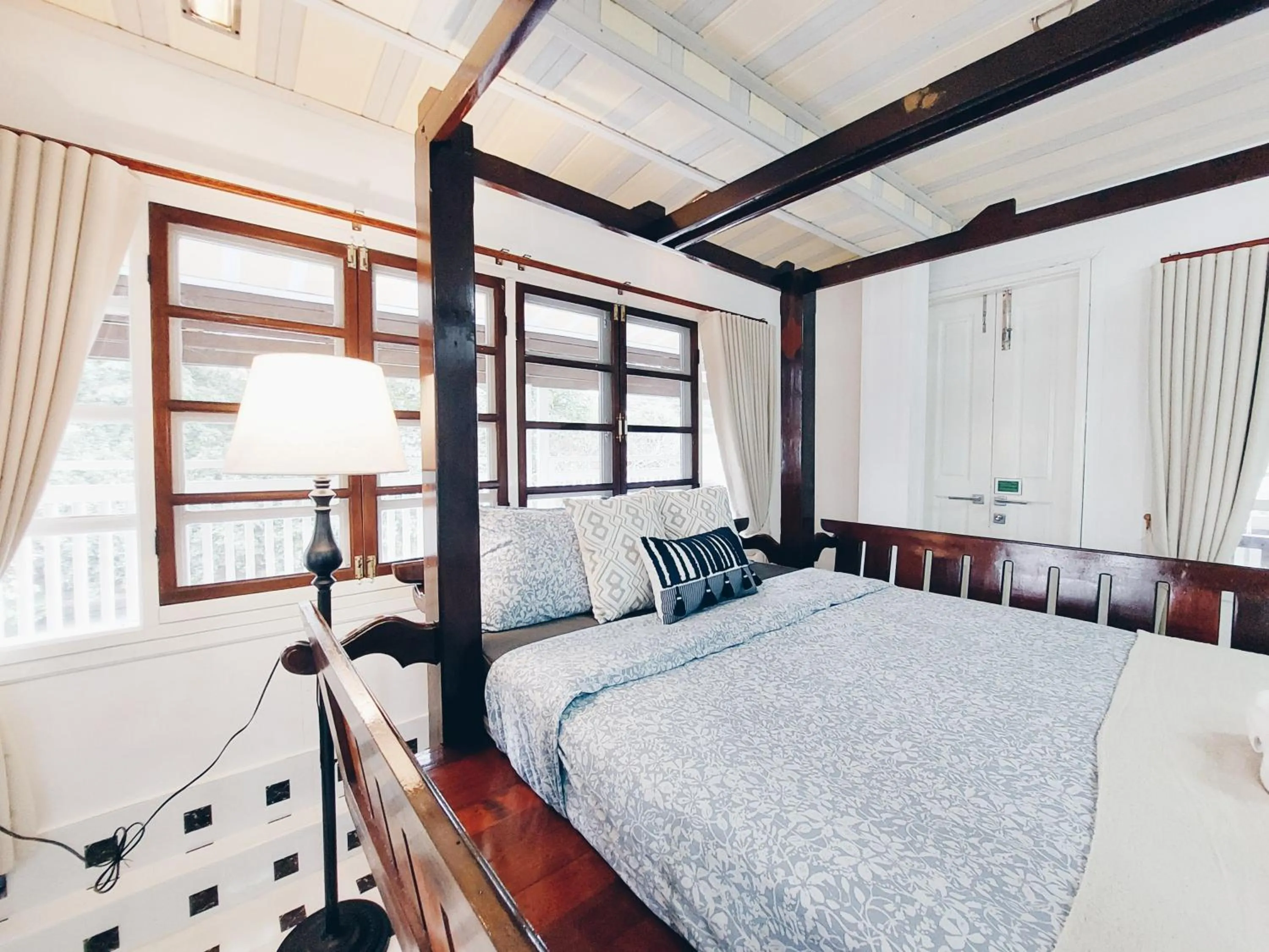 Bed in Green Riverside Homestay