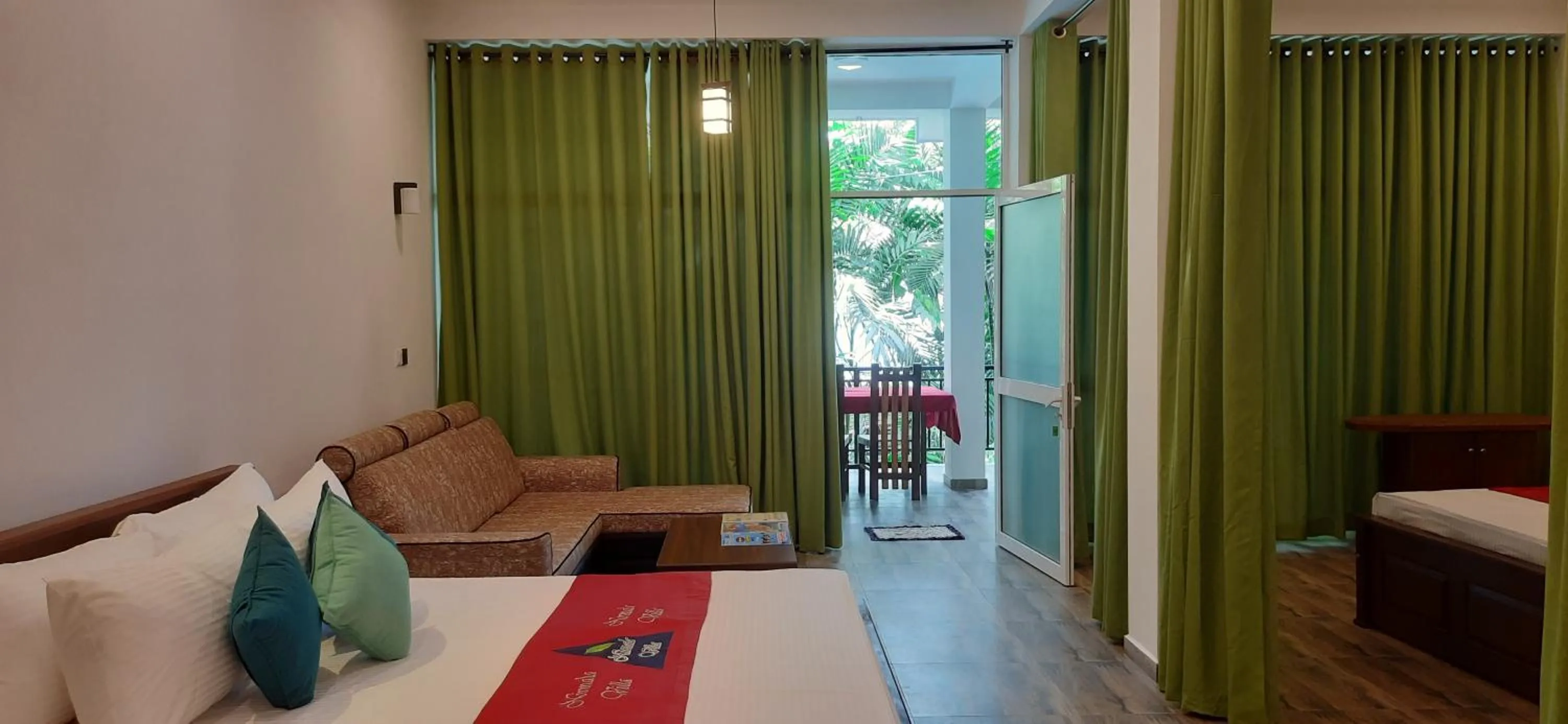 Bed in Nirmala Villa