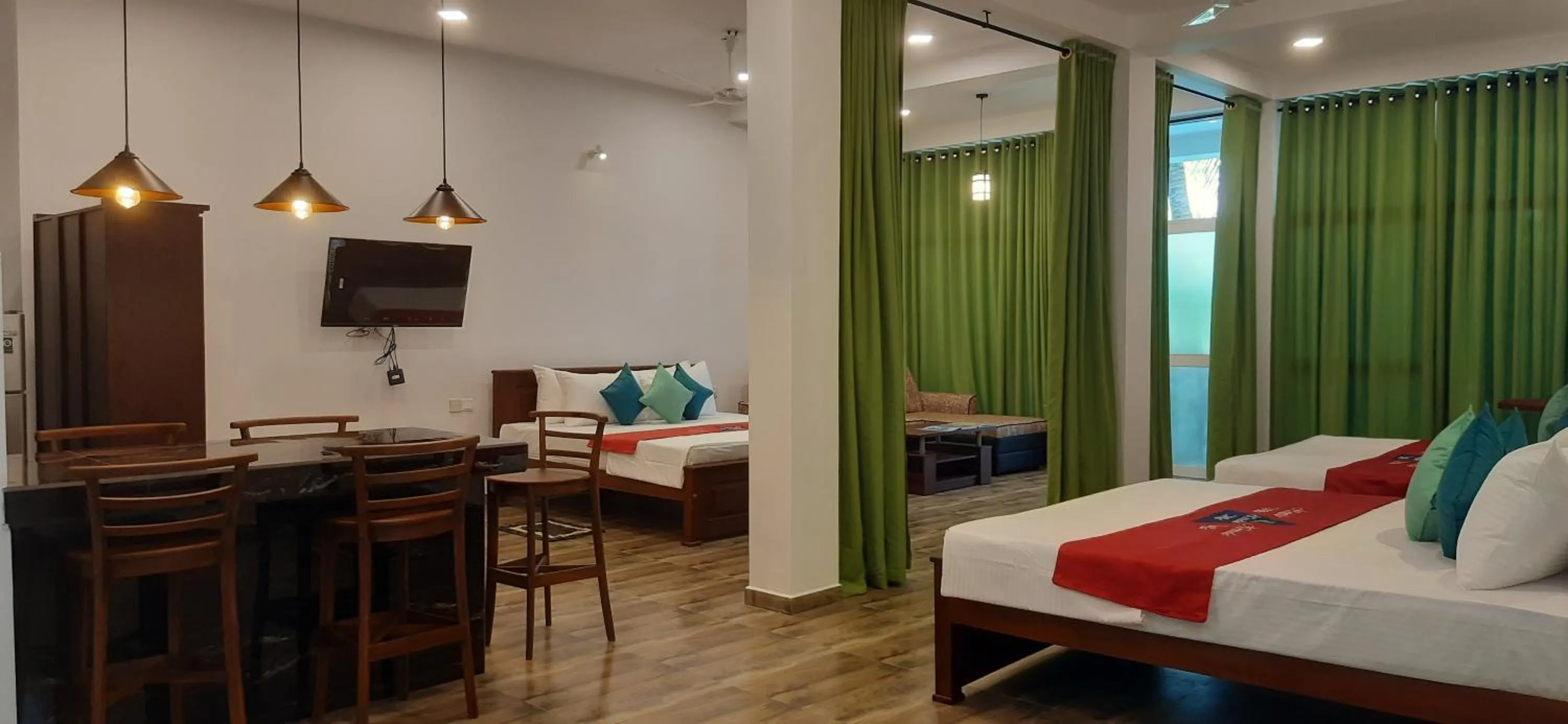 Bed in Nirmala Villa