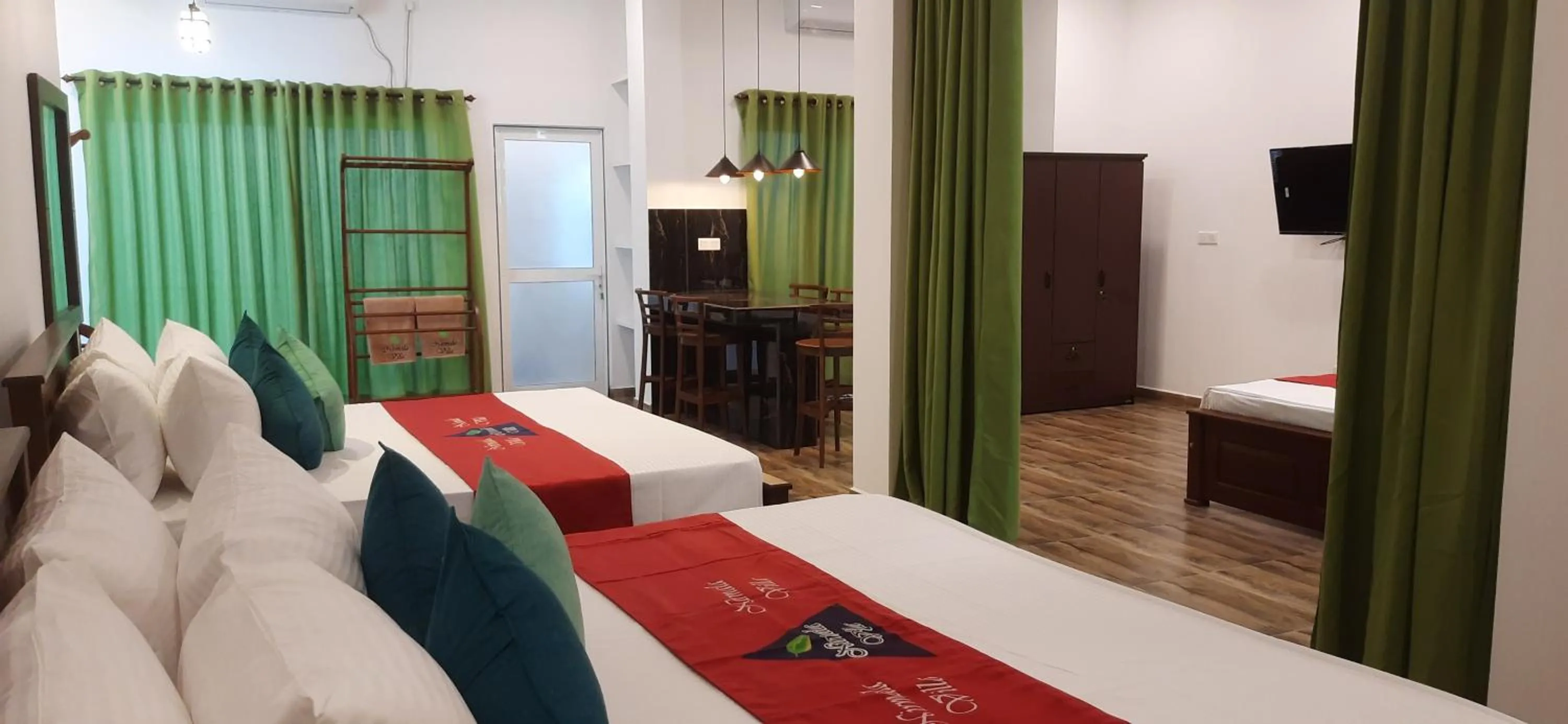 Bed in Nirmala Villa