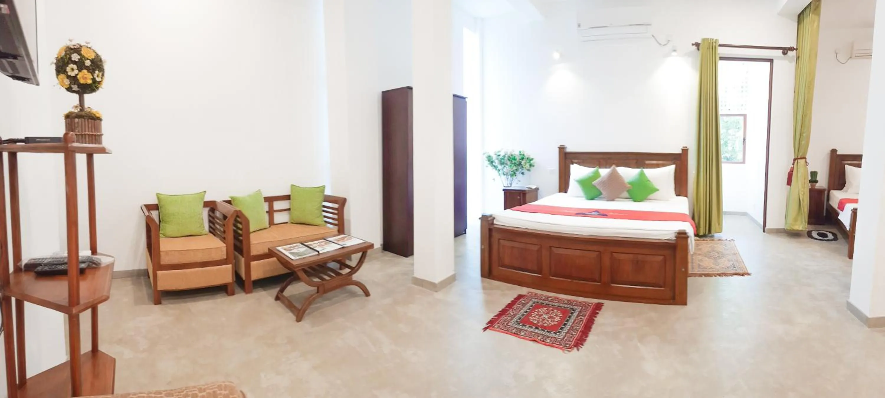 Bed in Nirmala Villa