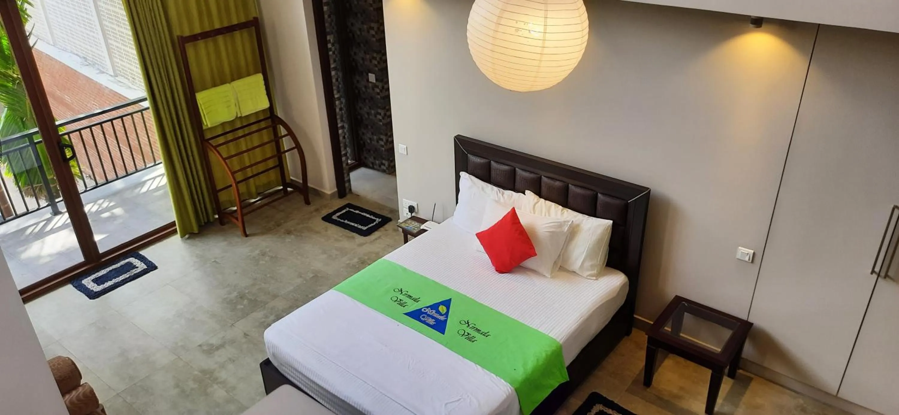 Bed in Nirmala Villa