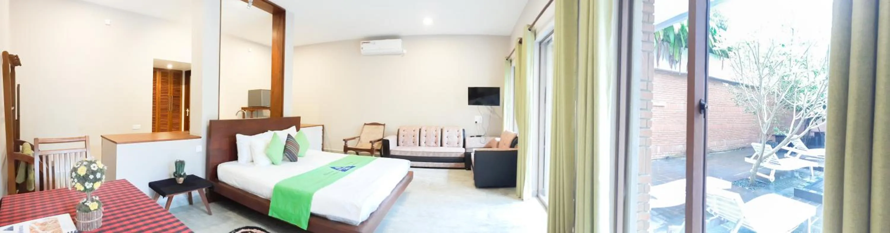 Bed in Nirmala Villa