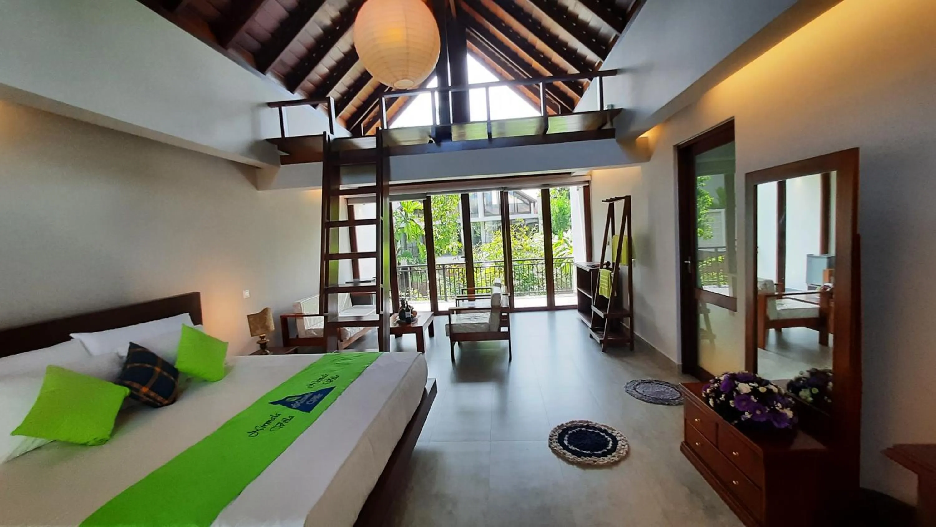 Bed in Nirmala Villa