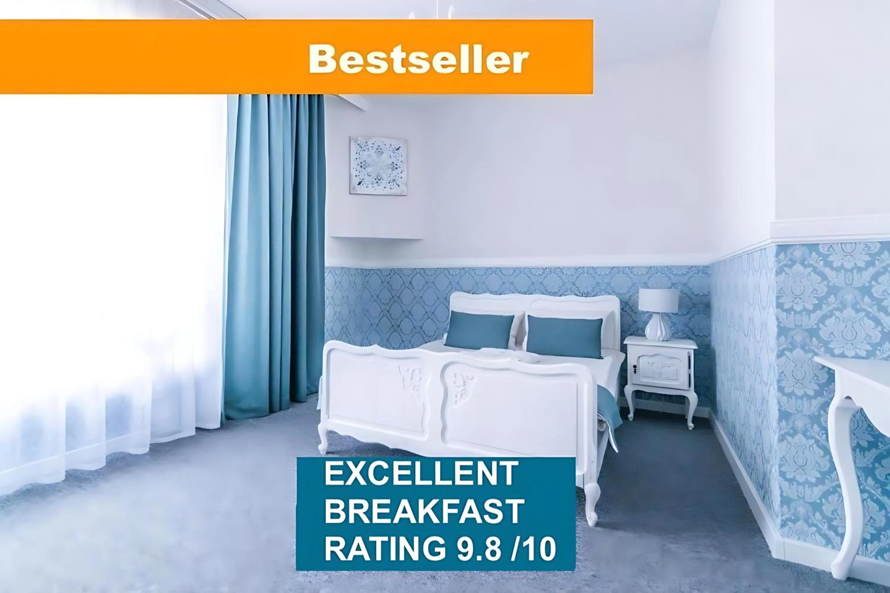 Photo of the whole room, Bed in Premium - Bed & Breakfast