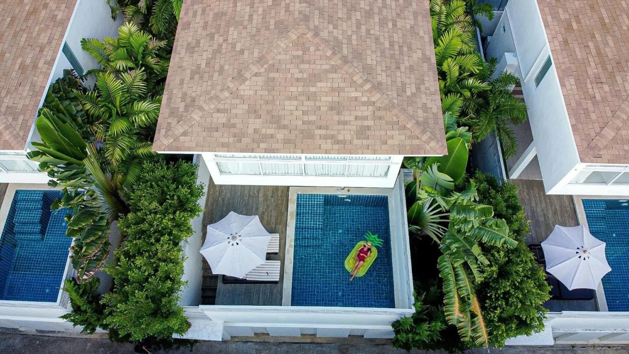 Bird's eye view in Samui Blue Orchid - Adult Only