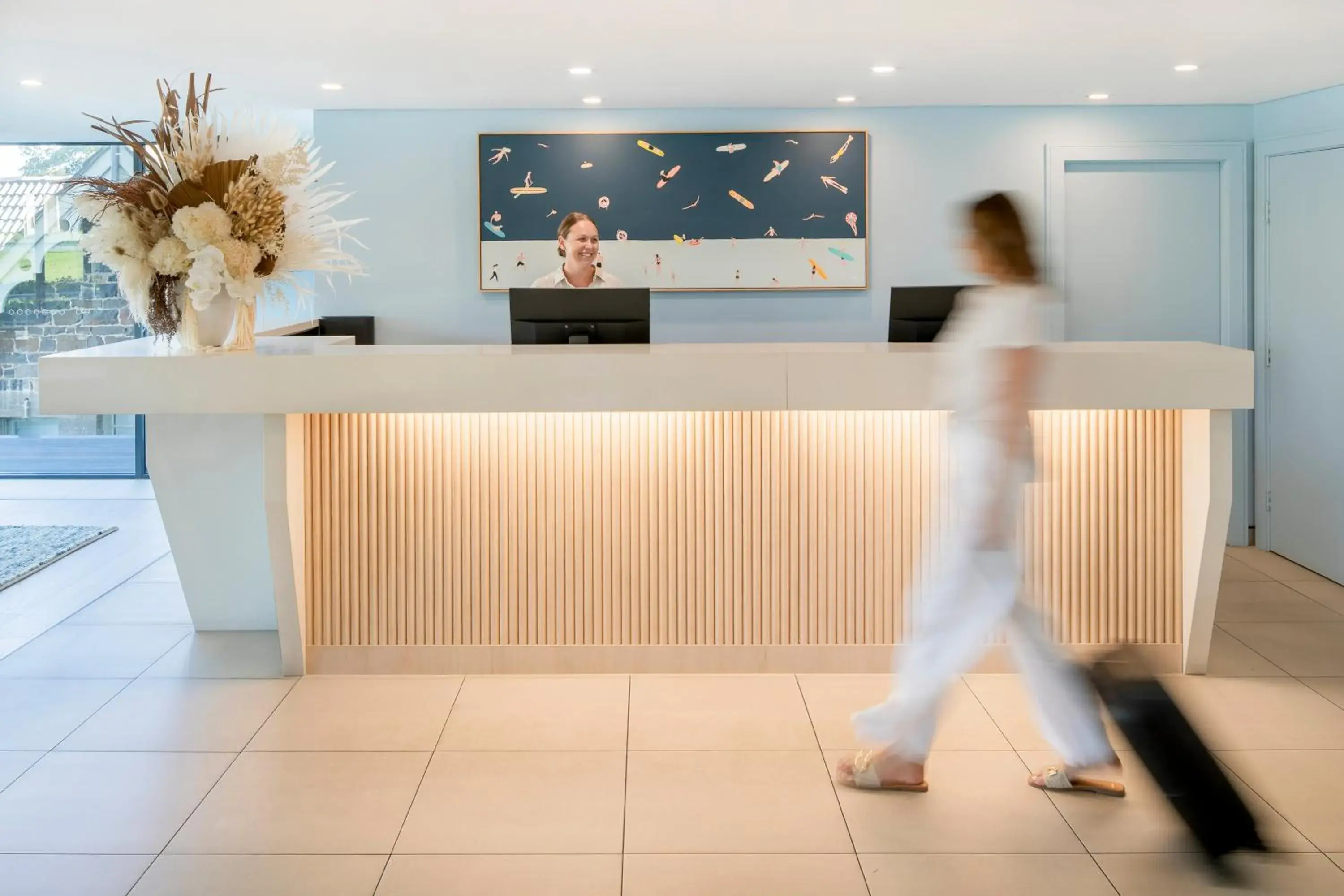 Lobby or reception in The Sebel Kiama Lobby or reception in The Sebel Kiama