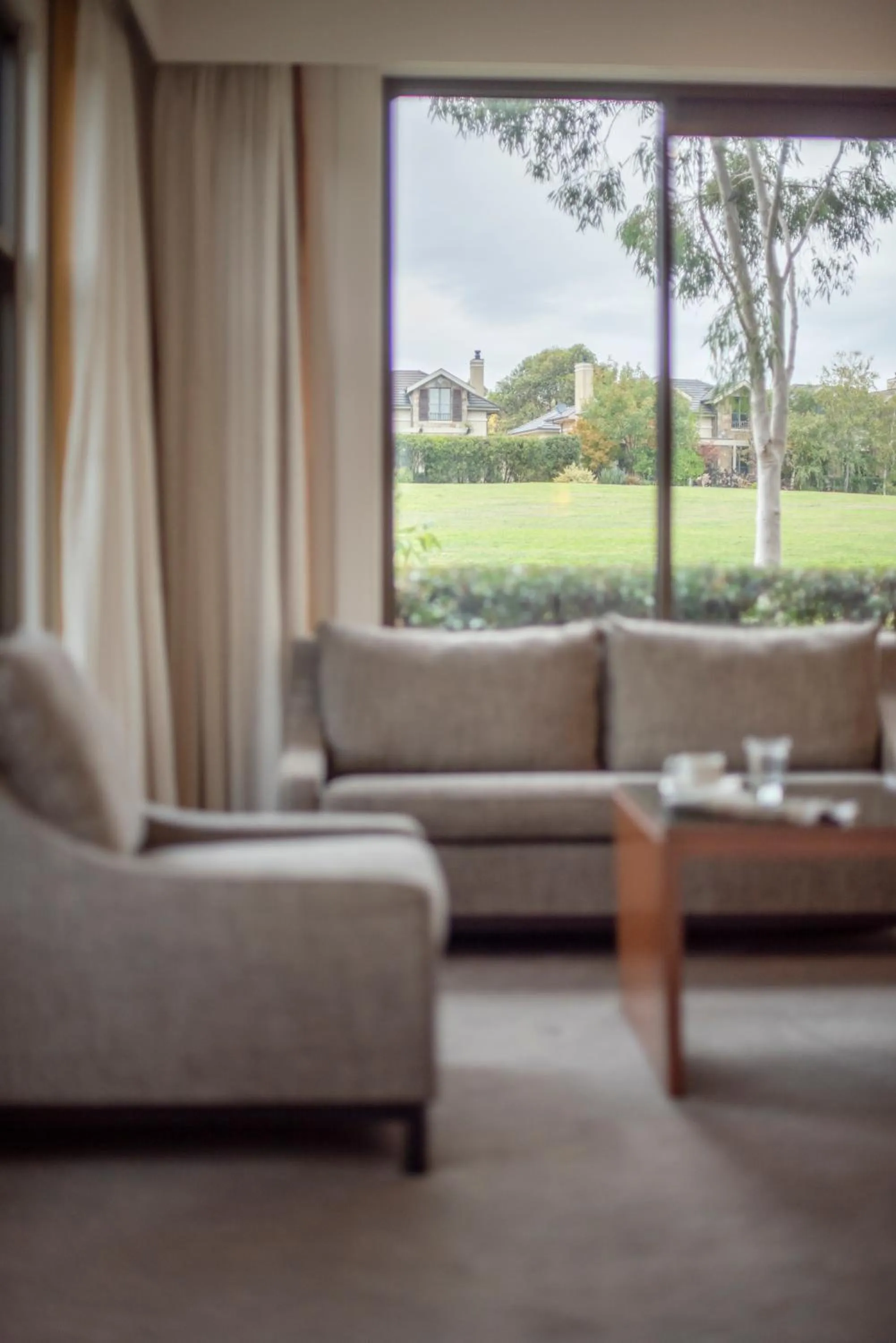 Living room in Yarra Valley Lodge