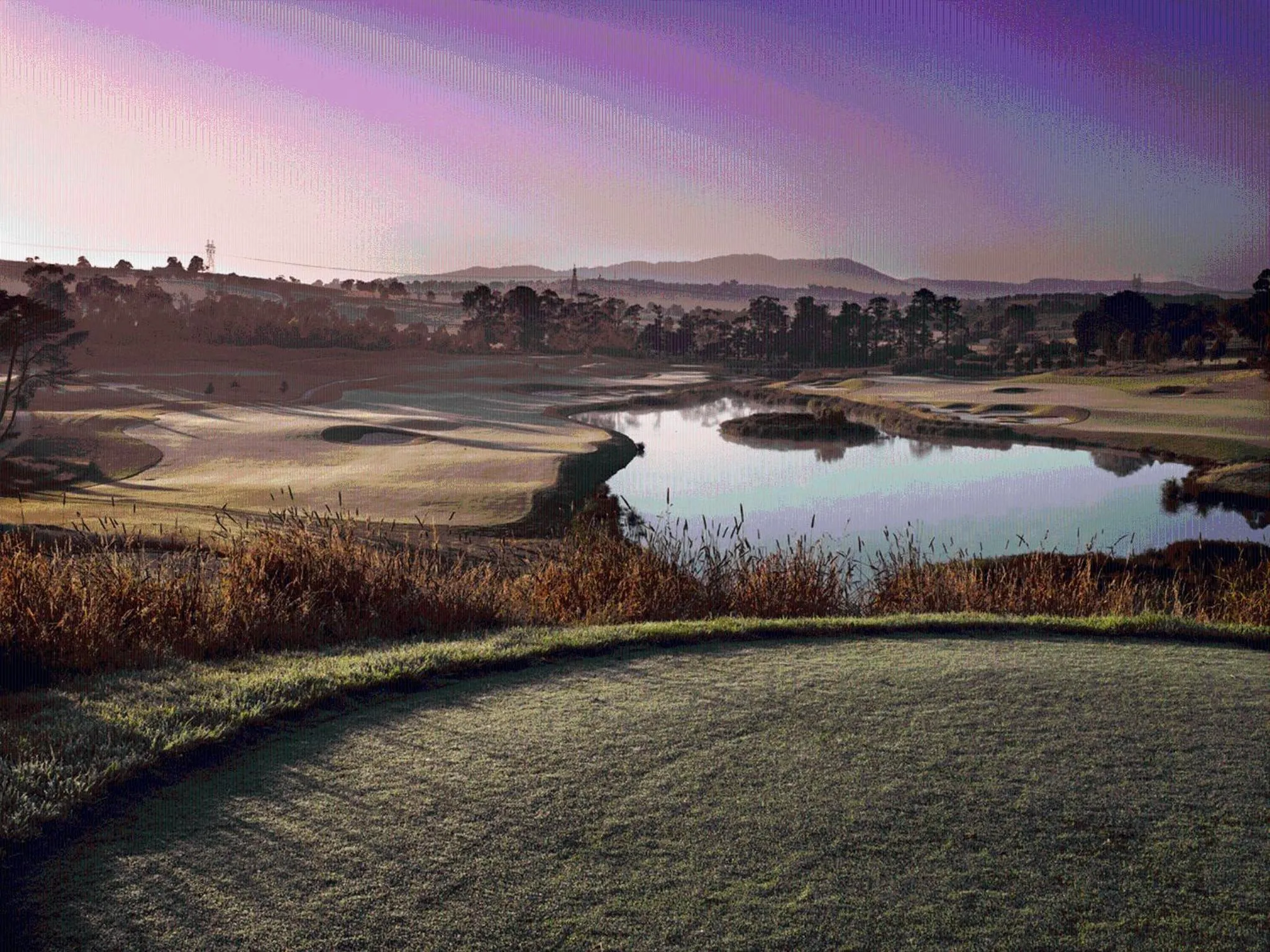 Golfcourse in Yarra Valley Lodge